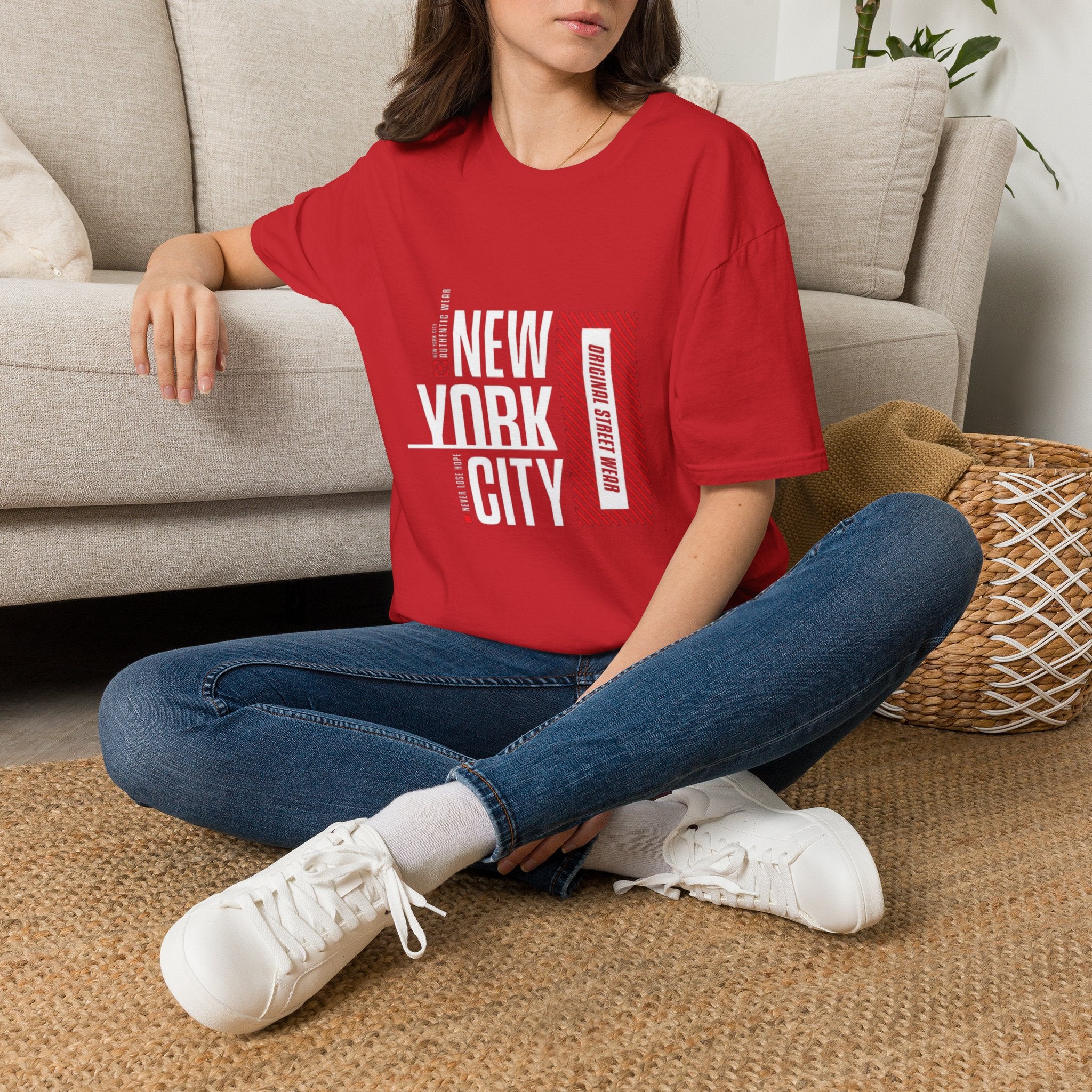 New York City Graphic Tee — Modern Urban Skyline T-Shirt