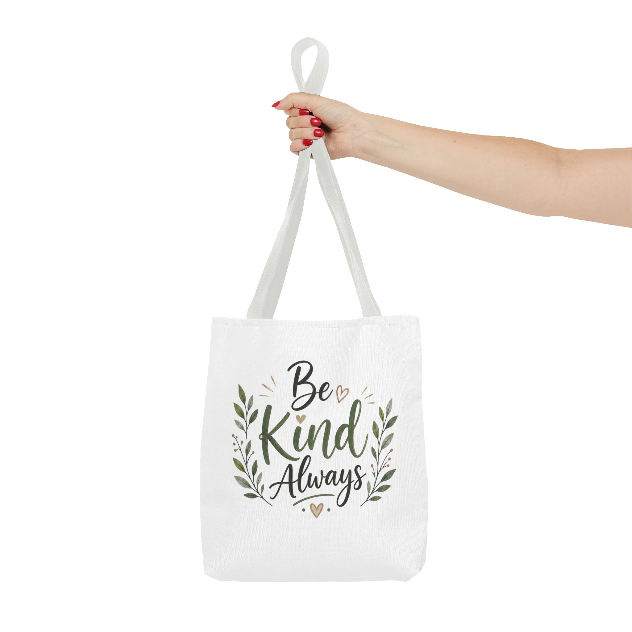 Be Kind Always Tote Bag — Inspirational Canvas Grocery & Gift Tote
