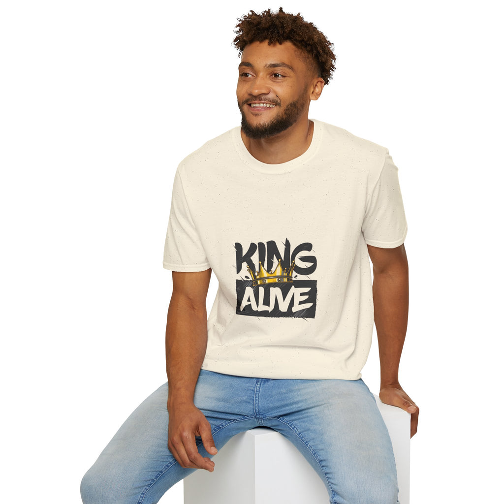 King Alive T-Shirt — Bold Crown Streetwear Tee