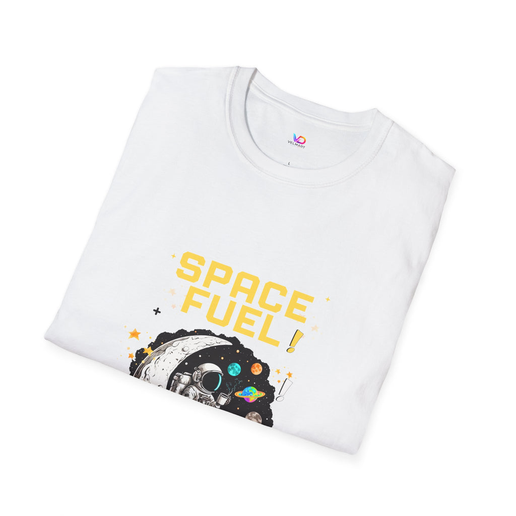 Space Fuel T-Shirt — Retro Planet Donut Graphic Tee