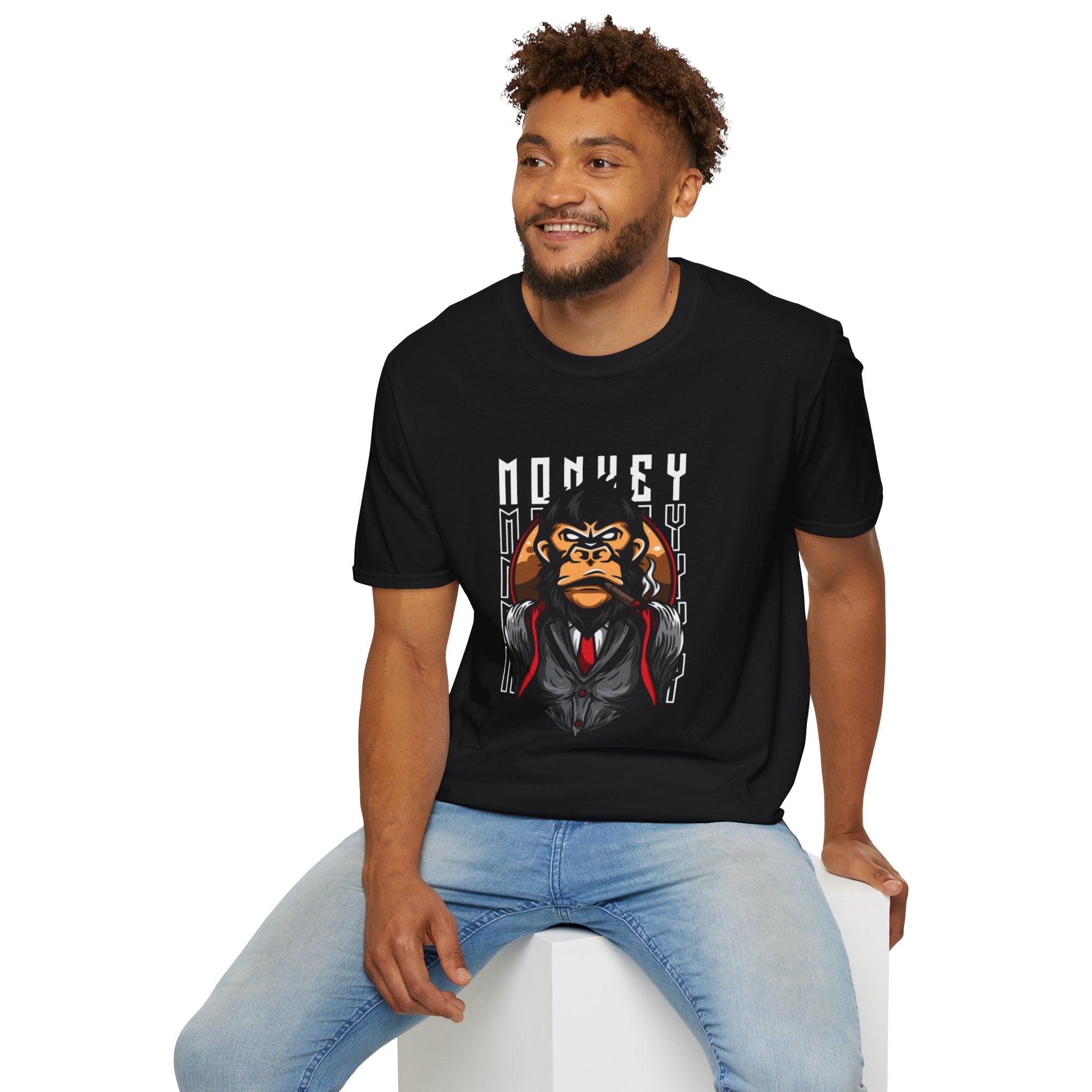 Monkey Chef T-Shirt — Funny Grillmaster Ape Graphic Tee