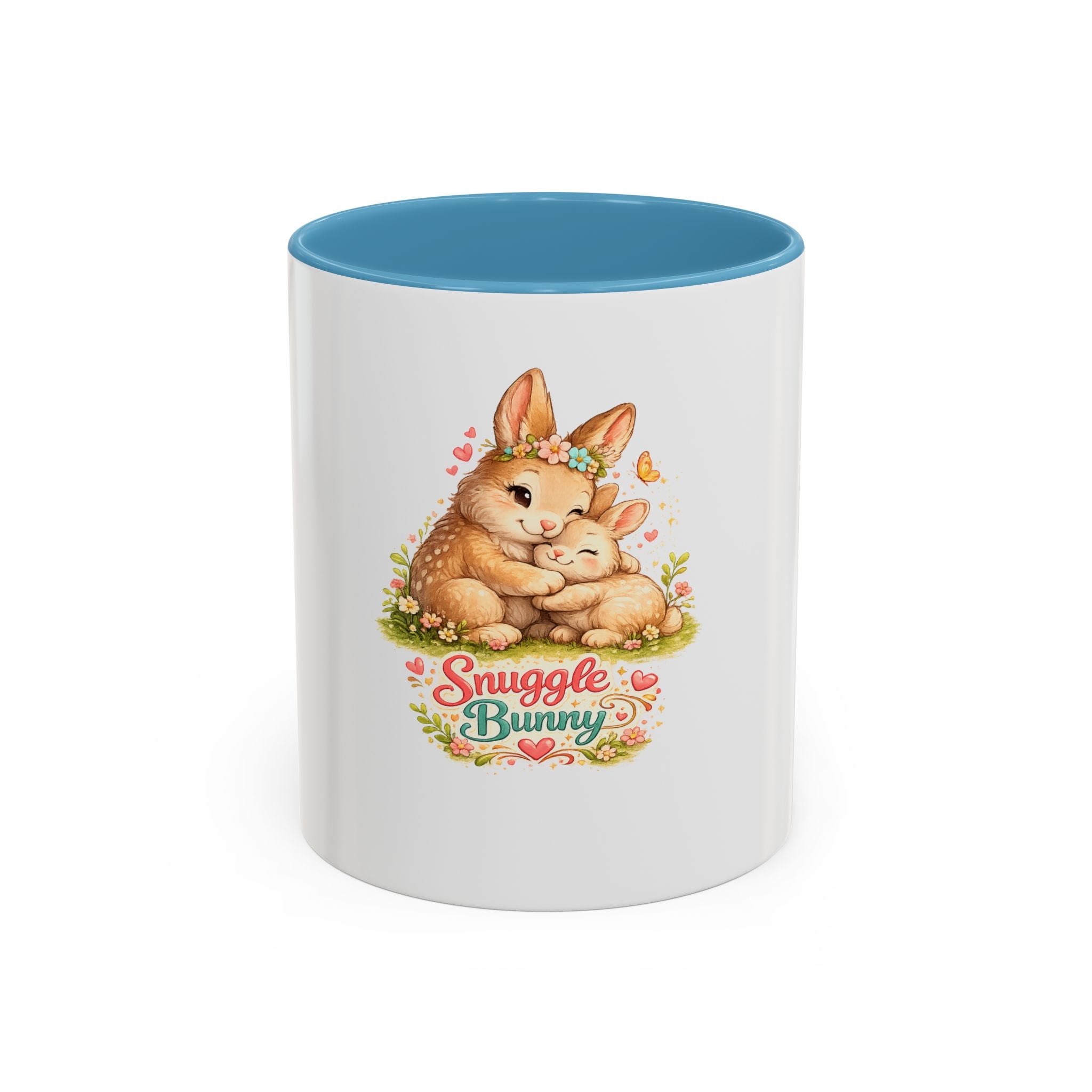 Snuggle Bunny Coffee Mug — Cute Bunny Mug (11/15oz)