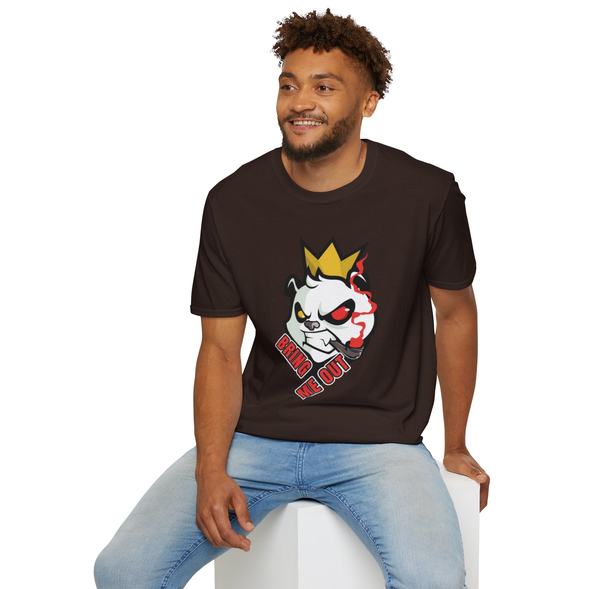 Panda King Graphic Tee — 'Bring Me One' Streetwear T-Shirt