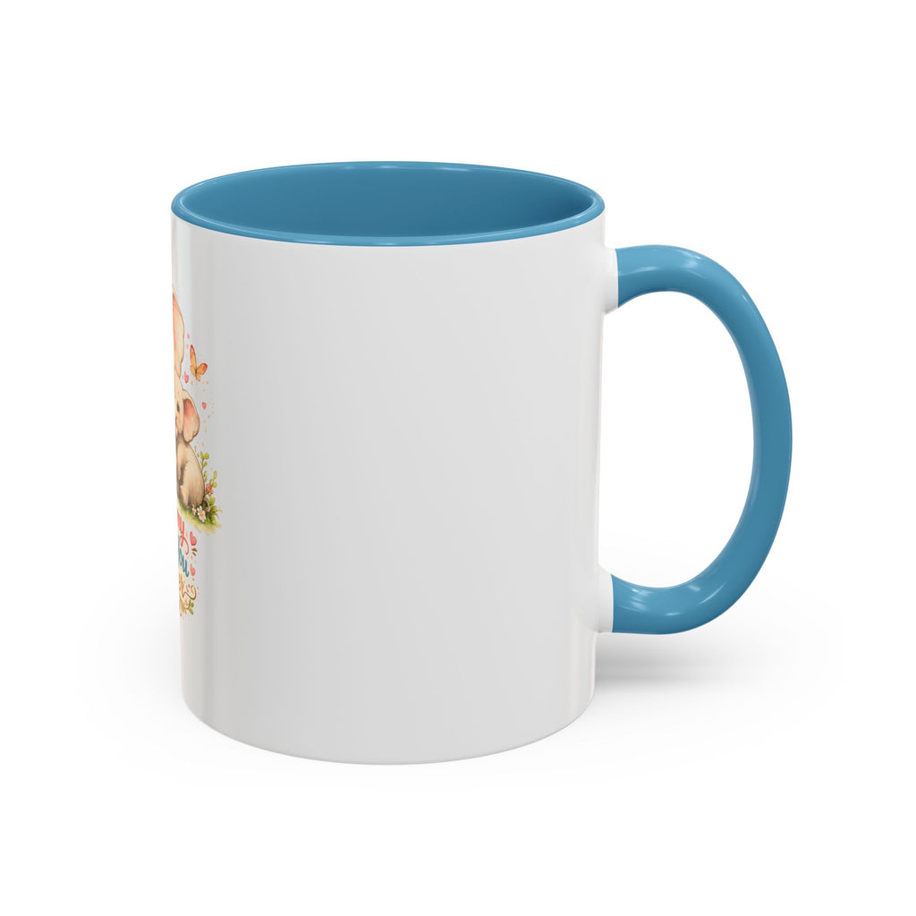 Mommy Loves You Forever Elephant Coffee Mug — Mother's Day, New Mom Gift