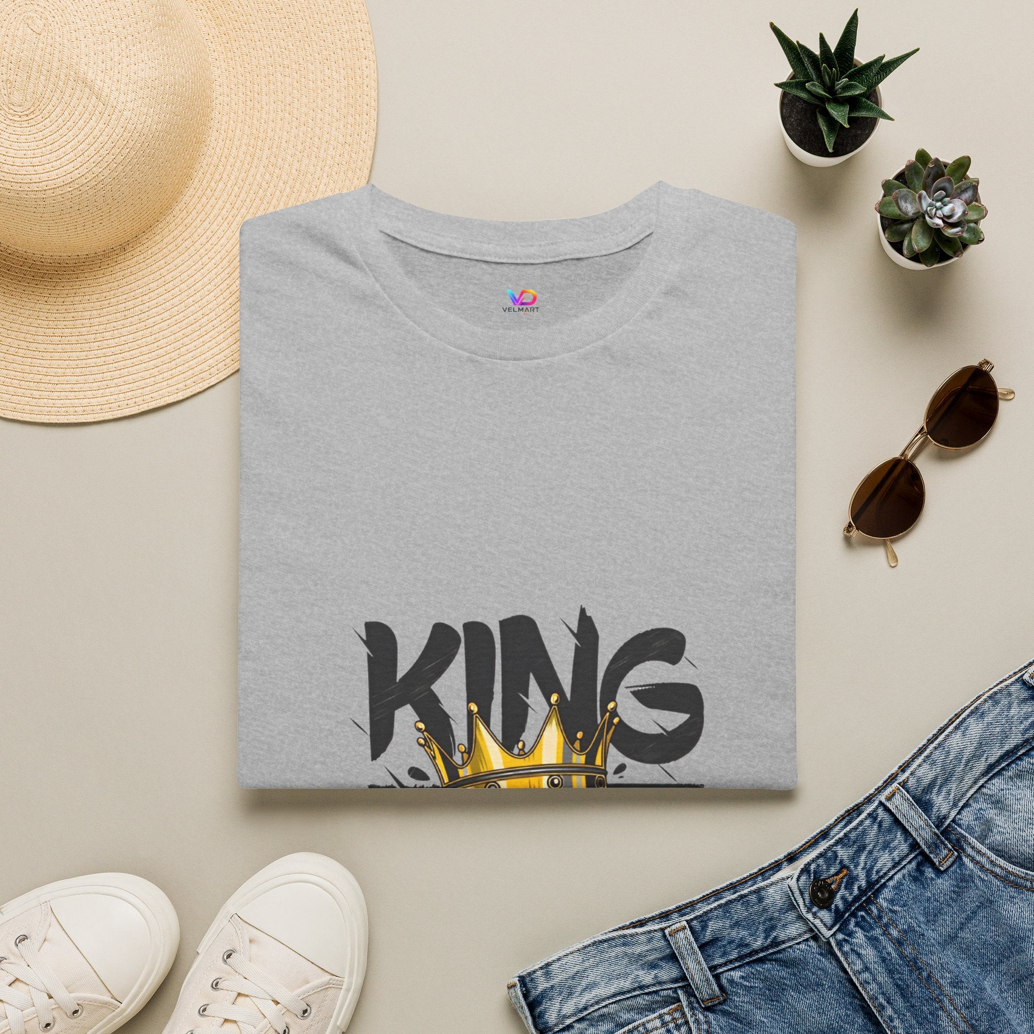 King Alive T-Shirt — Bold Crown Streetwear Tee
