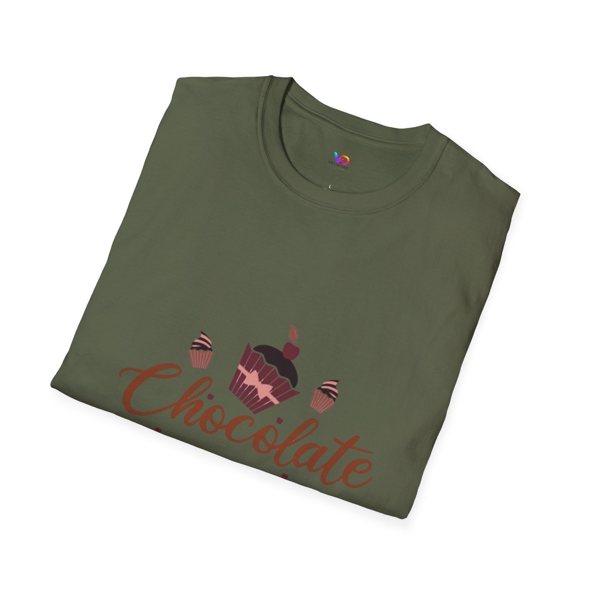 Chocolate Day T‑Shirt — Cupcake & Candy Dessert Lovers Tee