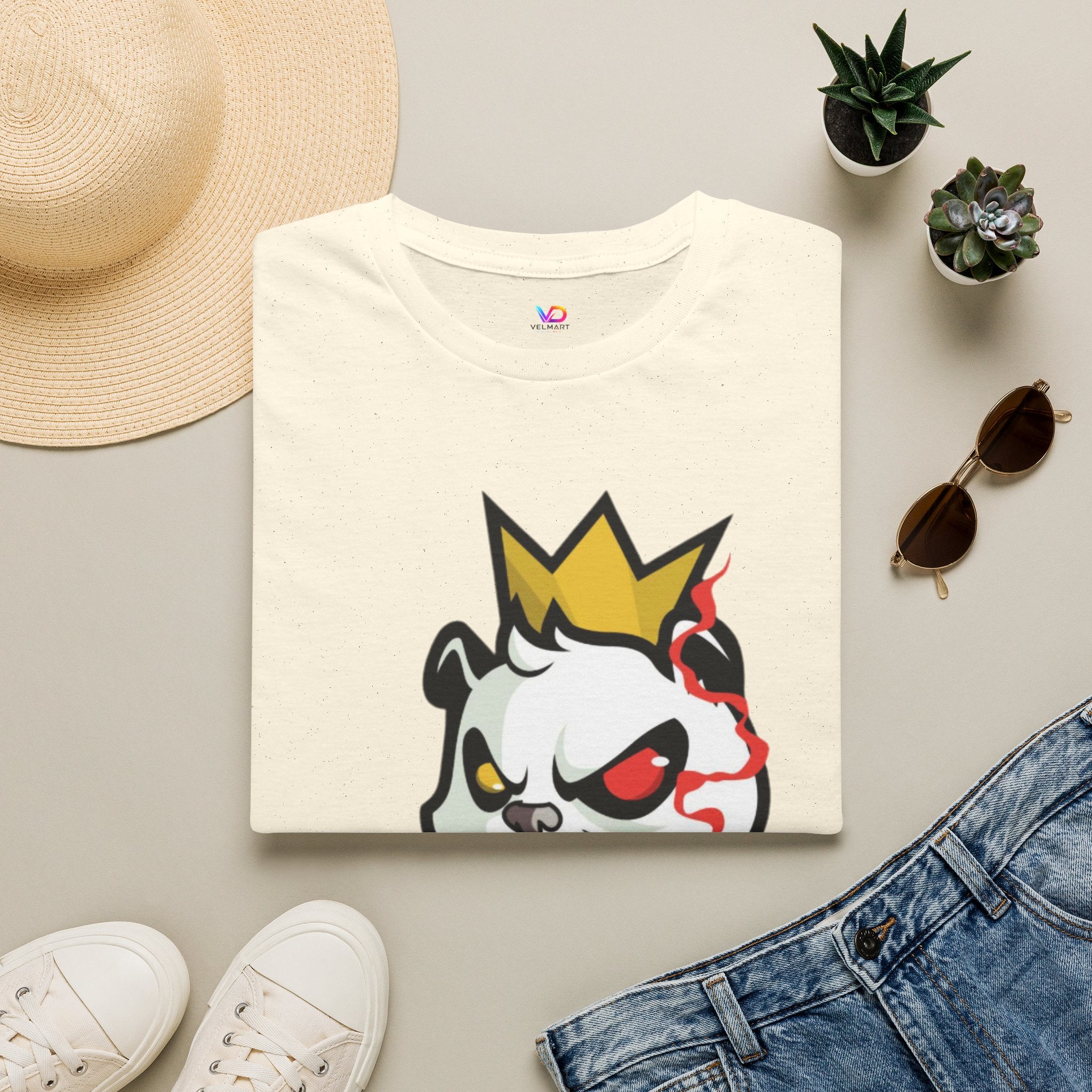 Panda King Graphic Tee — 'Bring Me One' Streetwear T-Shirt