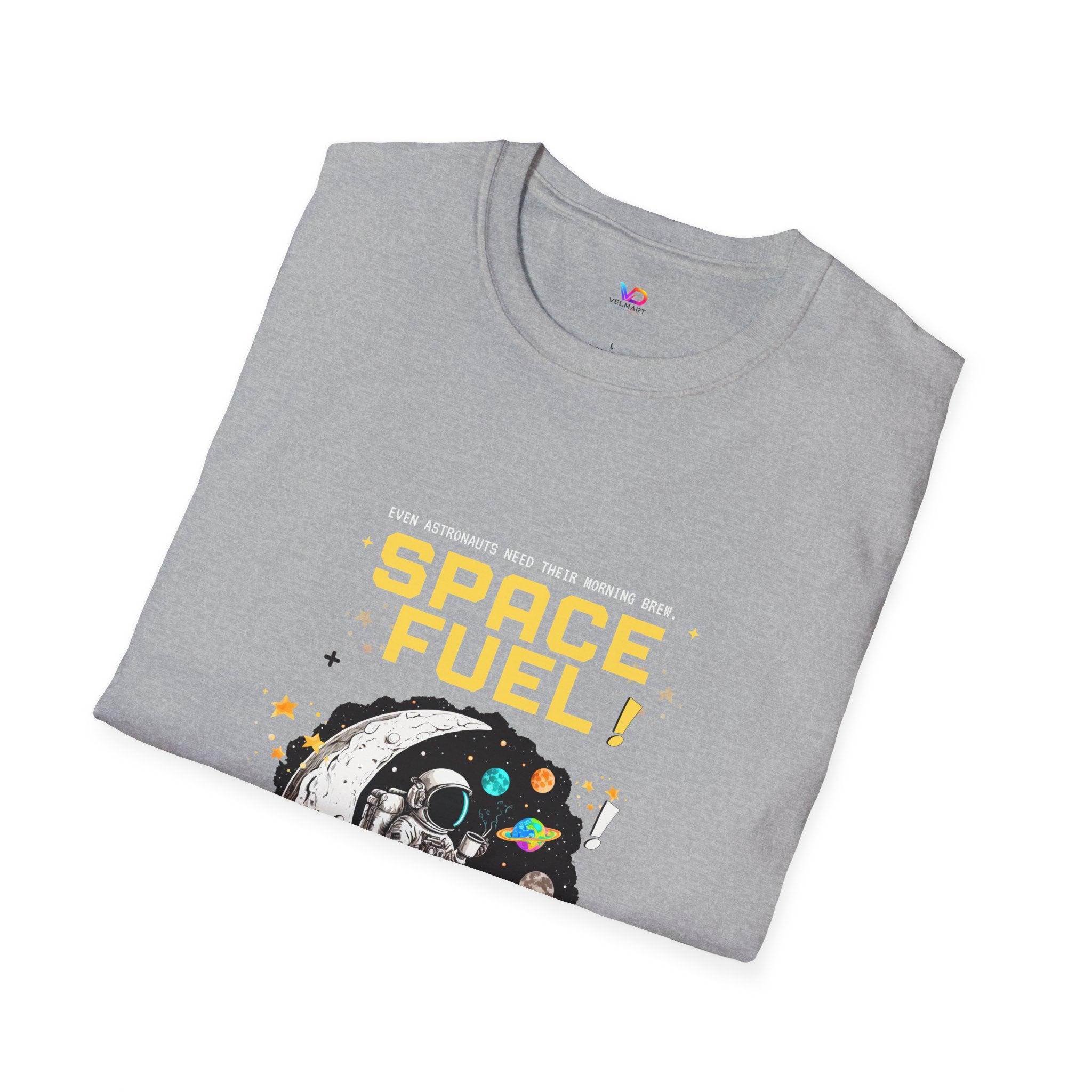 Space Fuel T-Shirt — Retro Planet Donut Graphic Tee