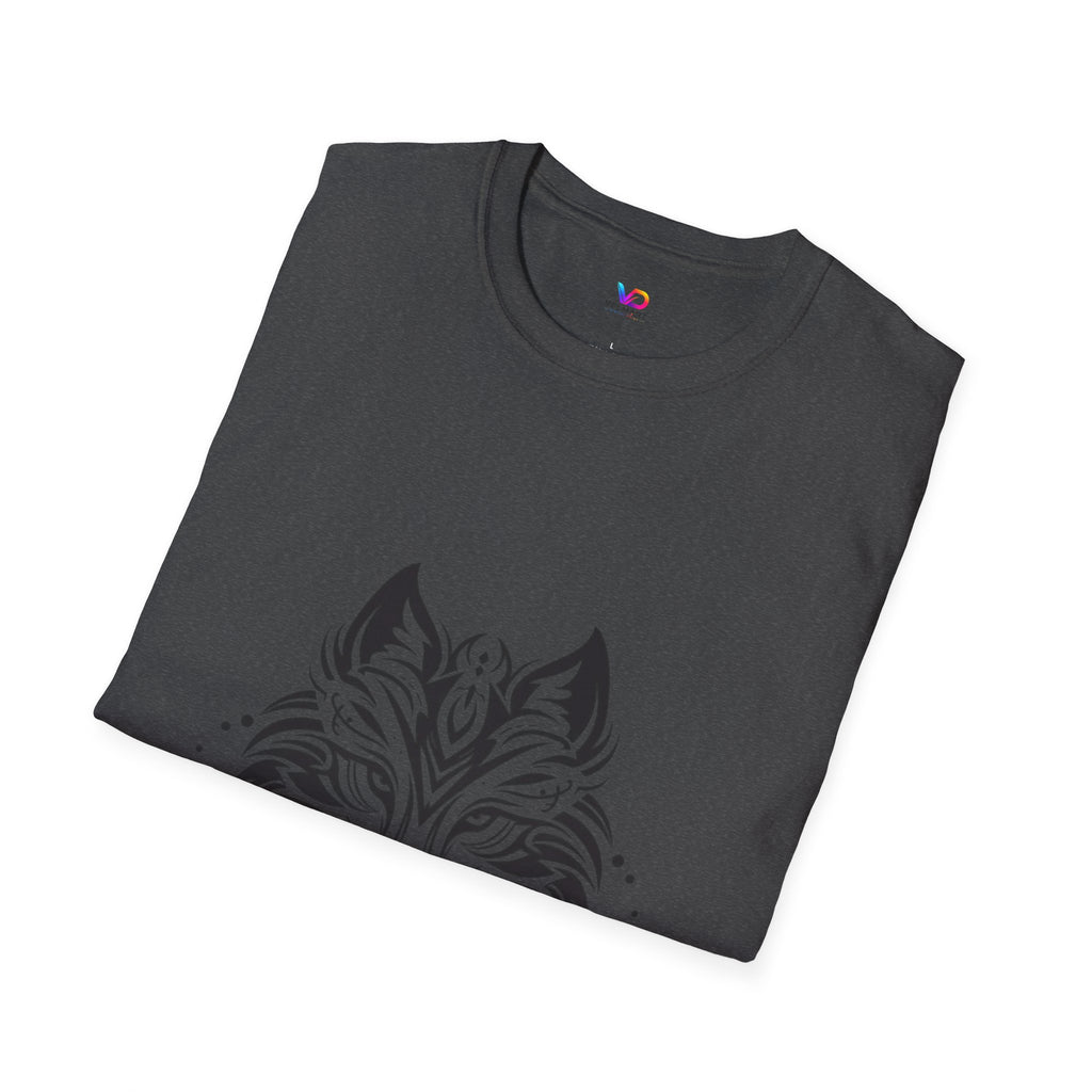 Wolf Mandala T-Shirt — Tribal Geometric Wolf Art Tee