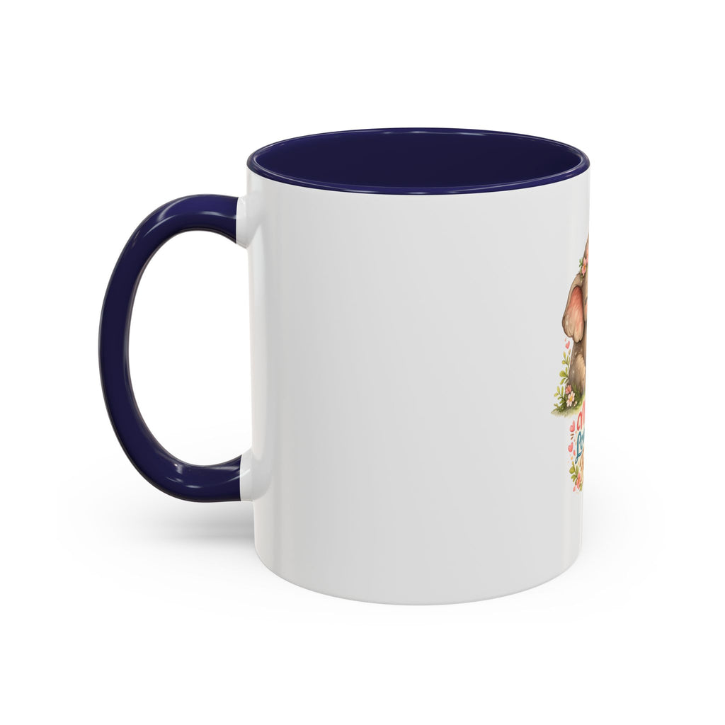 Mommy Loves You Forever Elephant Coffee Mug — Mother's Day, New Mom Gift