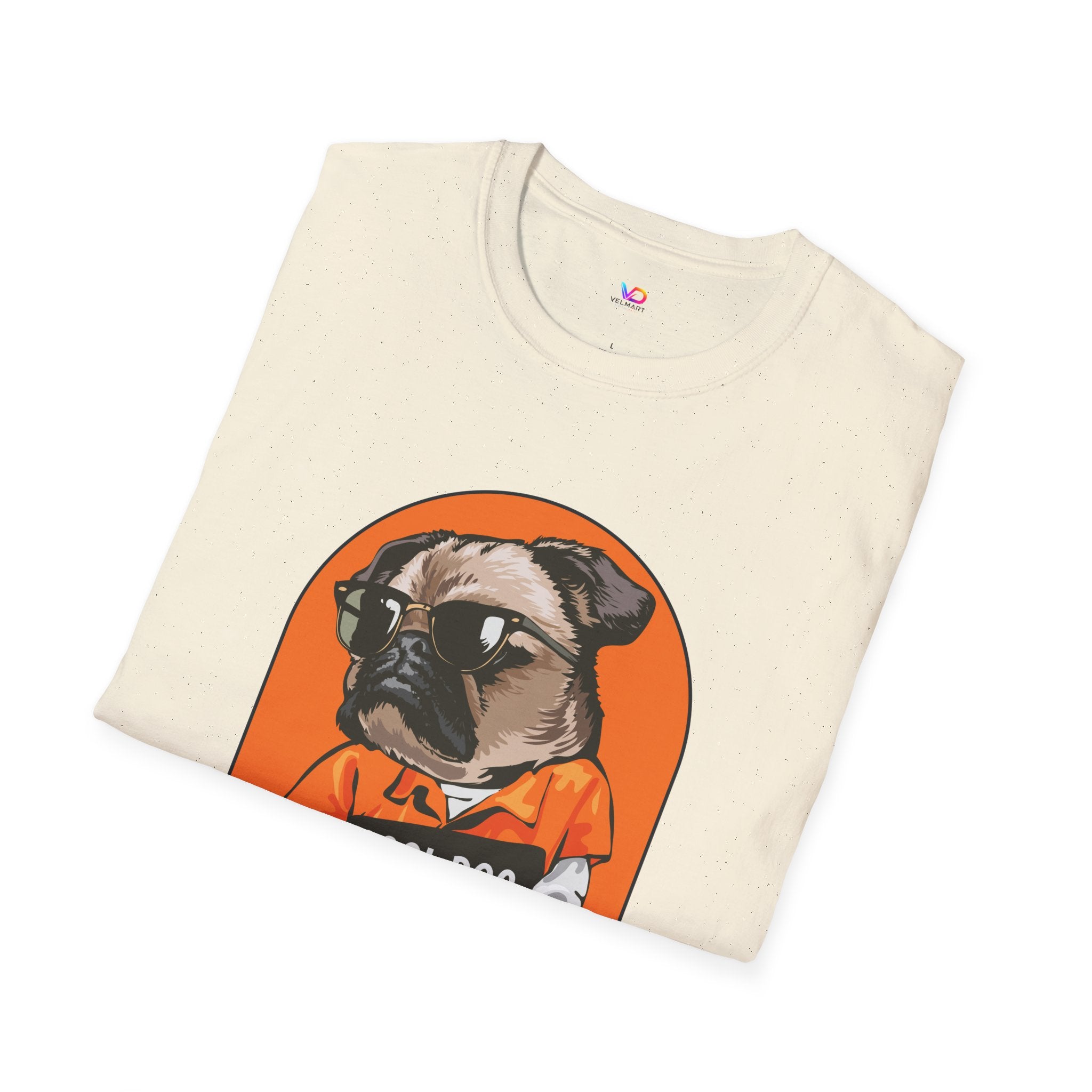 Cool Dog Tee — Retro Pug Graphic T‑Shirt