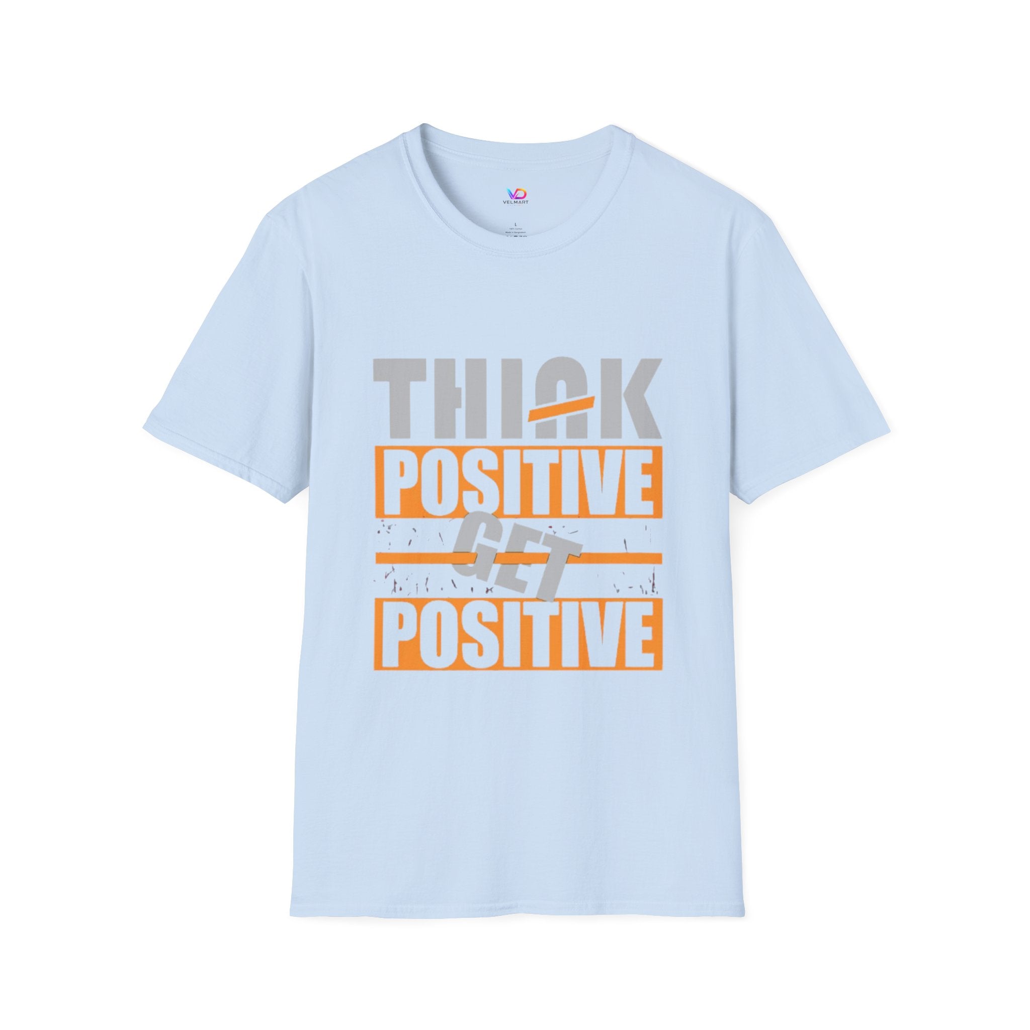 Think Positive T-Shirt — Motivational Graphic Tee