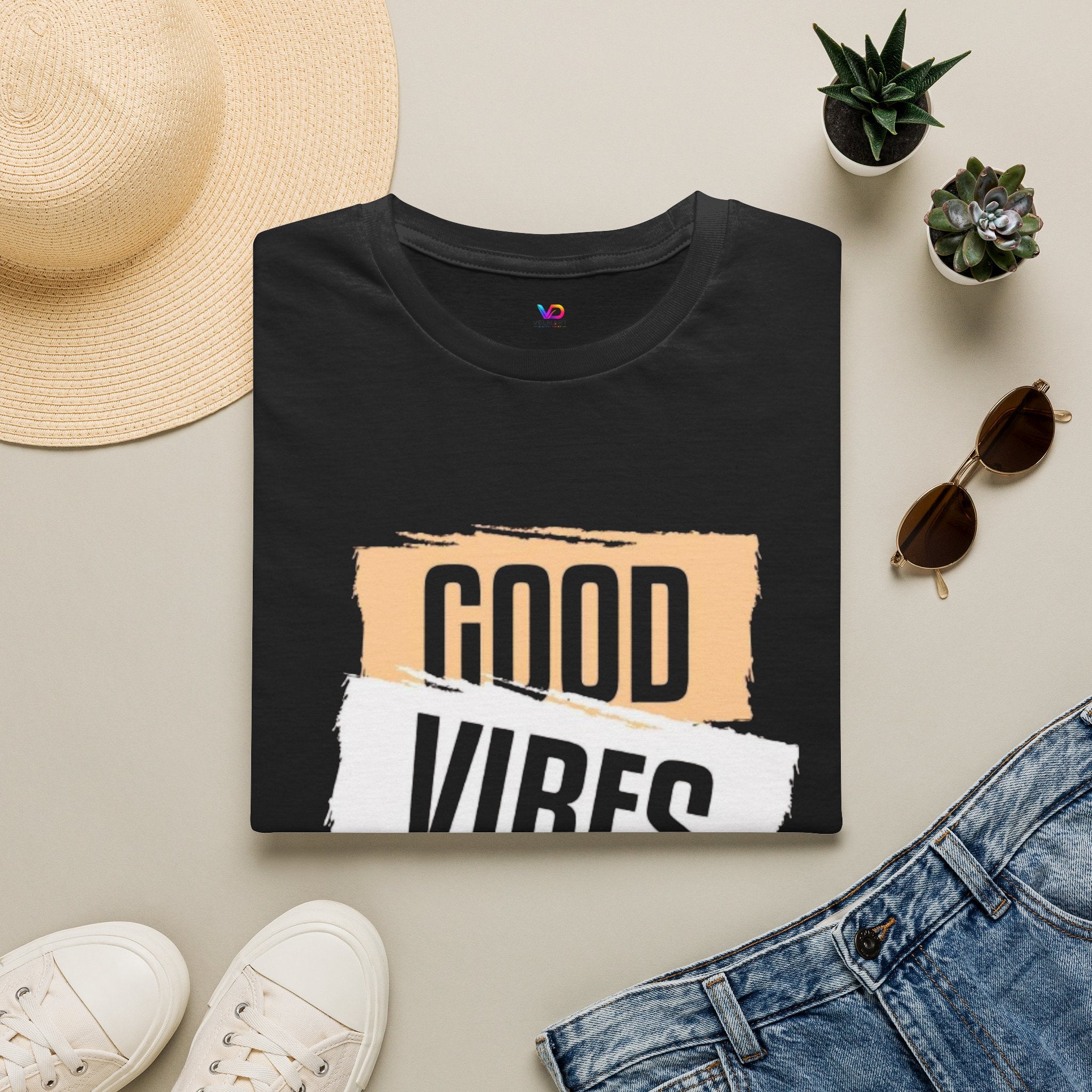 Good Only T-Shirt — Positive Quote Graphic Tee