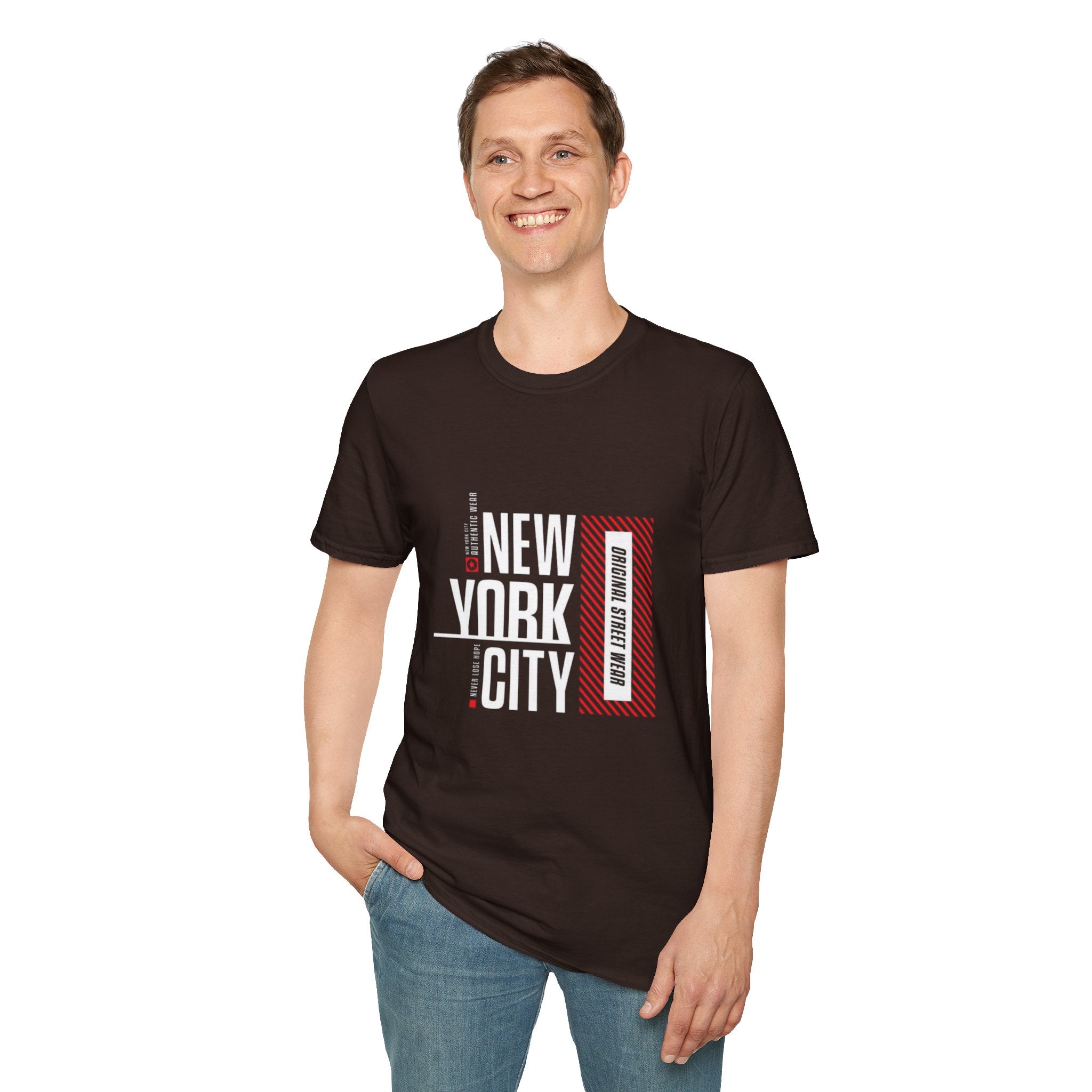 New York City Graphic Tee — Modern Urban Skyline T-Shirt