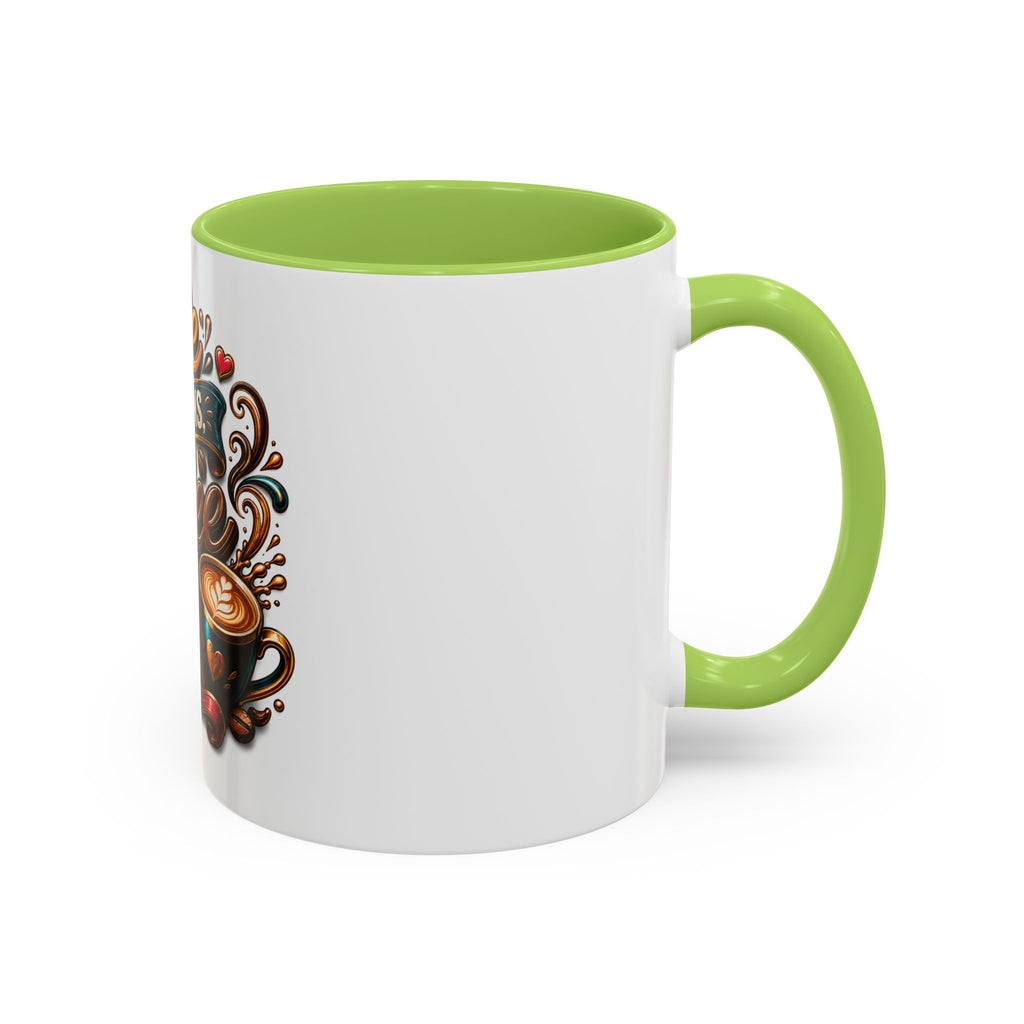Life Happens Coffee Helps Accent Mug — 11/15oz Ceramic Coffee Cup