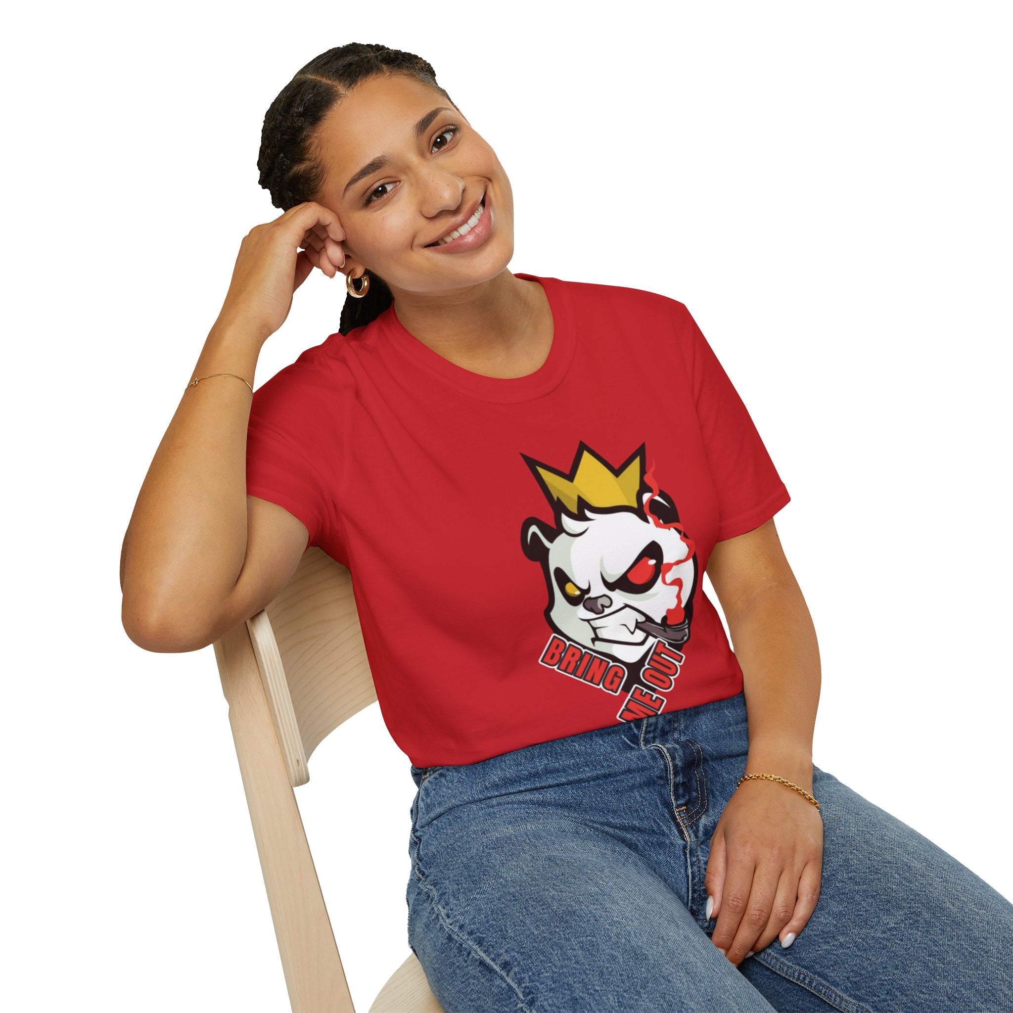 Panda King Graphic Tee — 'Bring Me One' Streetwear T-Shirt