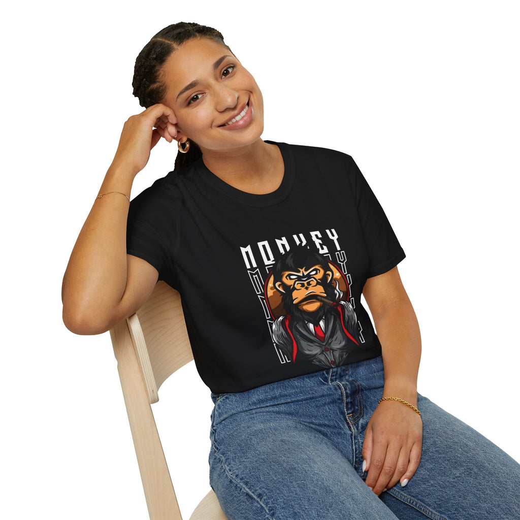 Monkey Chef T-Shirt — Funny Grillmaster Ape Graphic Tee