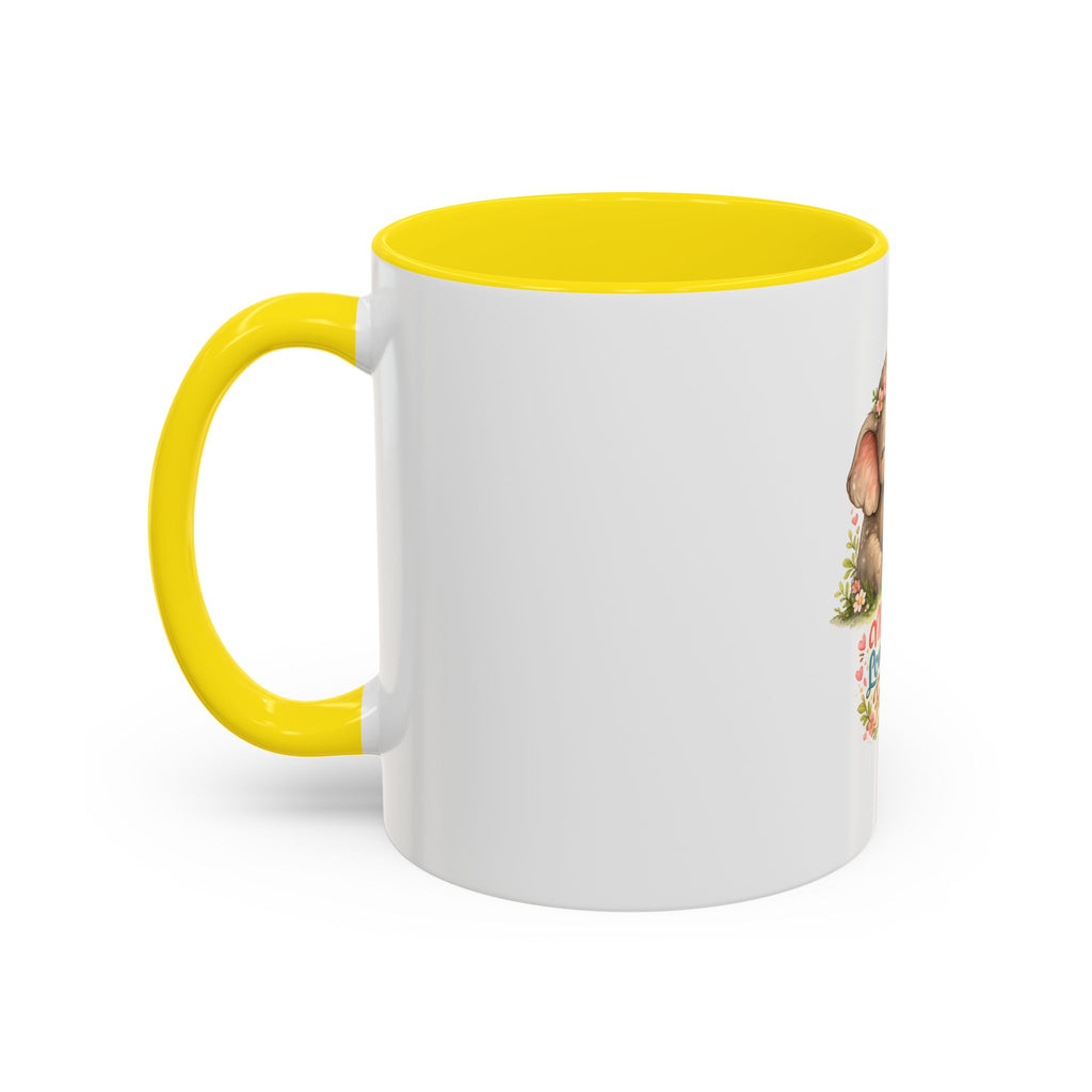 Mommy Loves You Forever Elephant Coffee Mug — Mother's Day, New Mom Gift