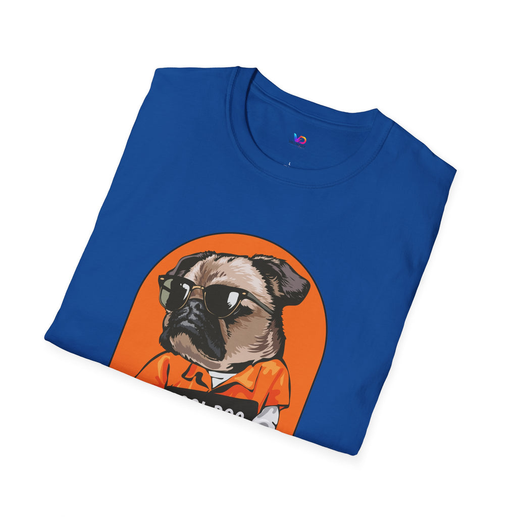 Cool Dog Tee — Retro Pug Graphic T‑Shirt