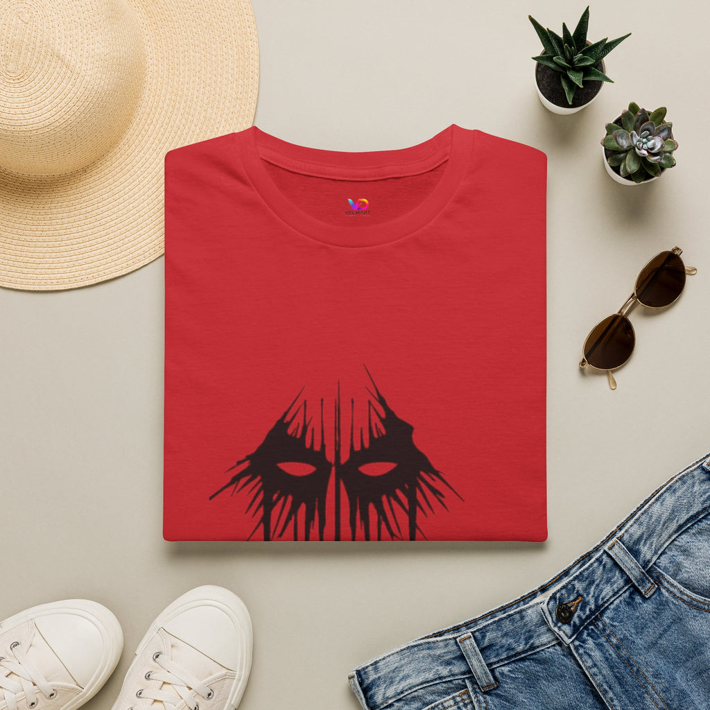 Horror Mask T-Shirt — Dripping Eyes Graphic Tee