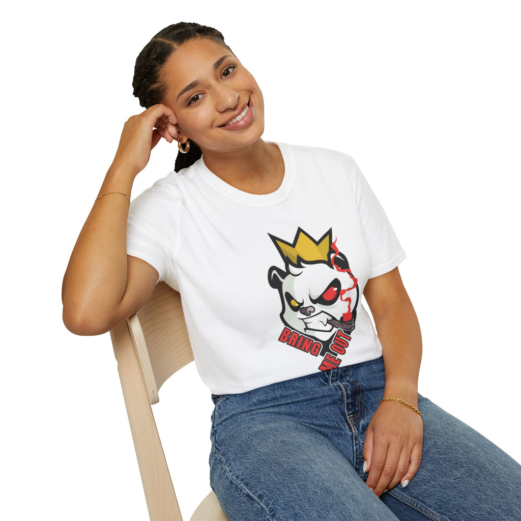 Panda King Graphic Tee — 'Bring Me One' Streetwear T-Shirt