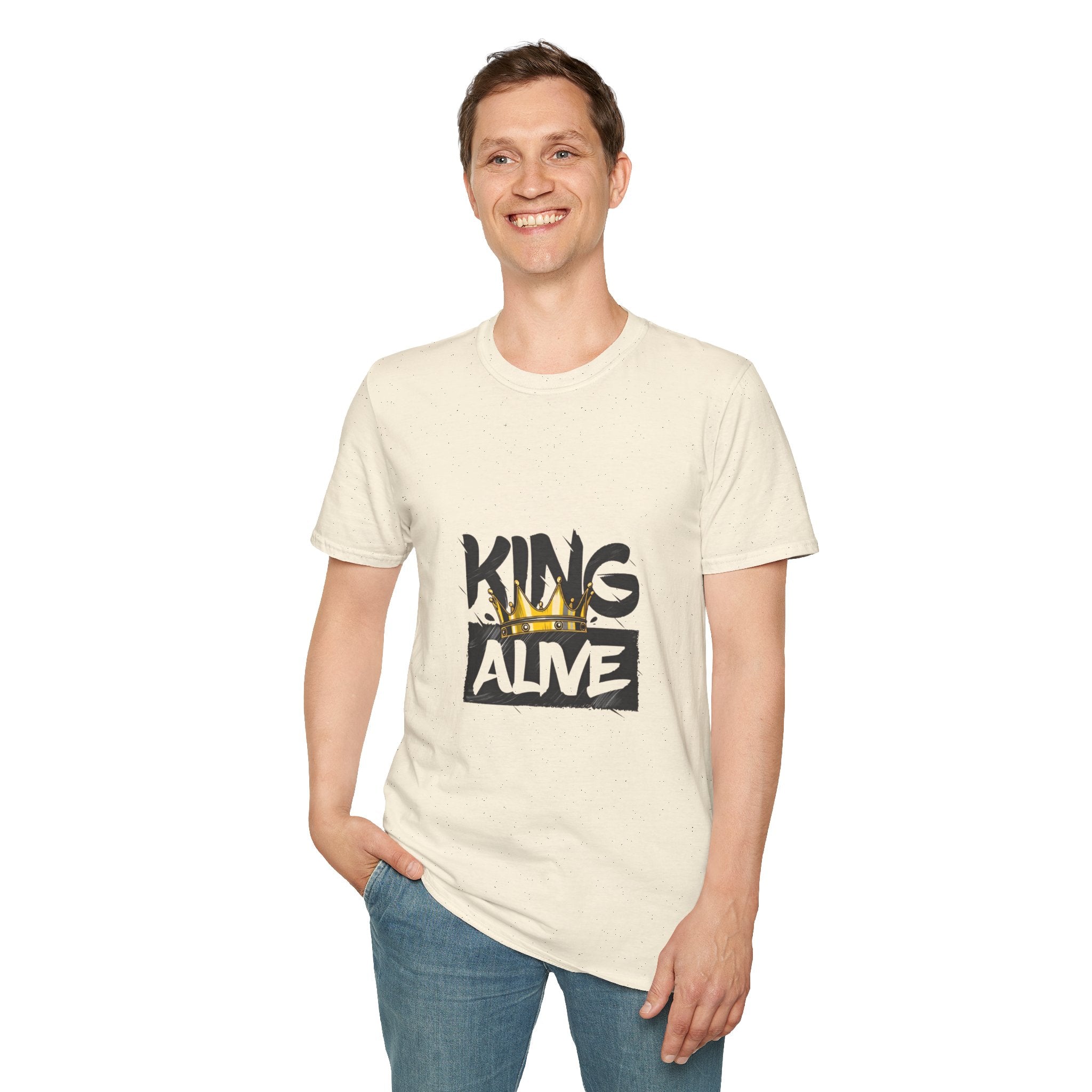 King Alive T-Shirt — Bold Crown Streetwear Tee