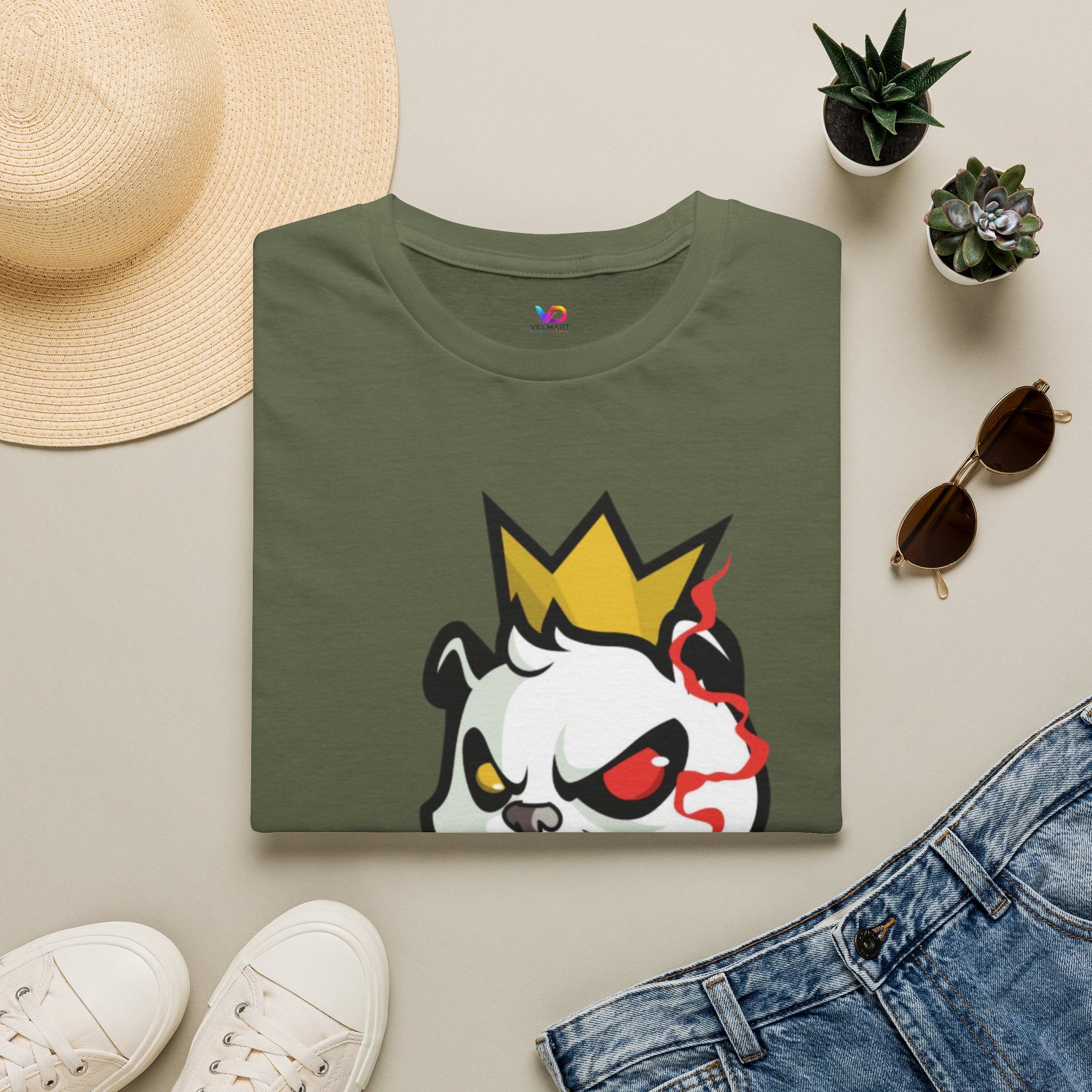 Panda King Graphic Tee — 'Bring Me One' Streetwear T-Shirt
