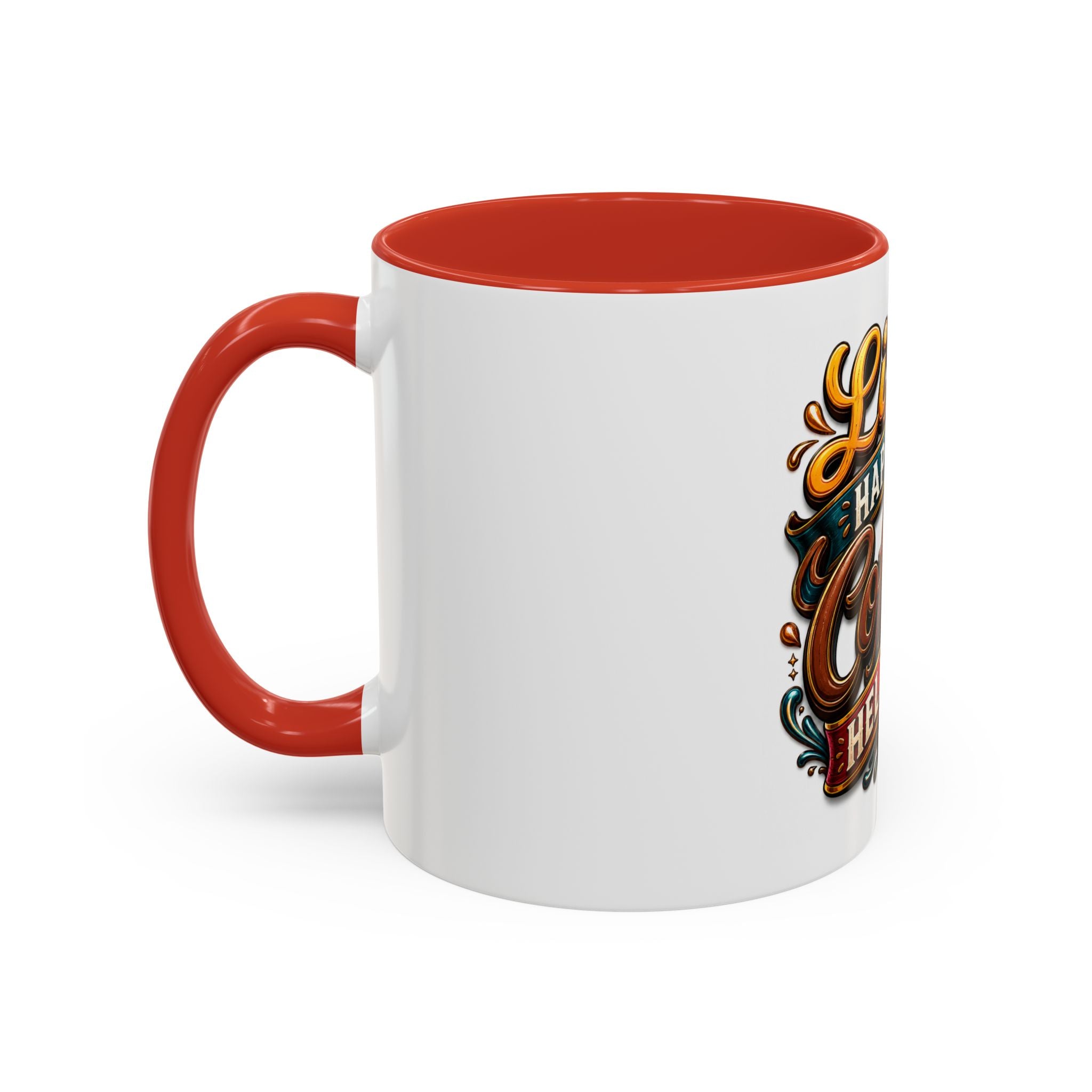 Life Happens Coffee Helps Accent Mug — 11/15oz Ceramic Coffee Cup