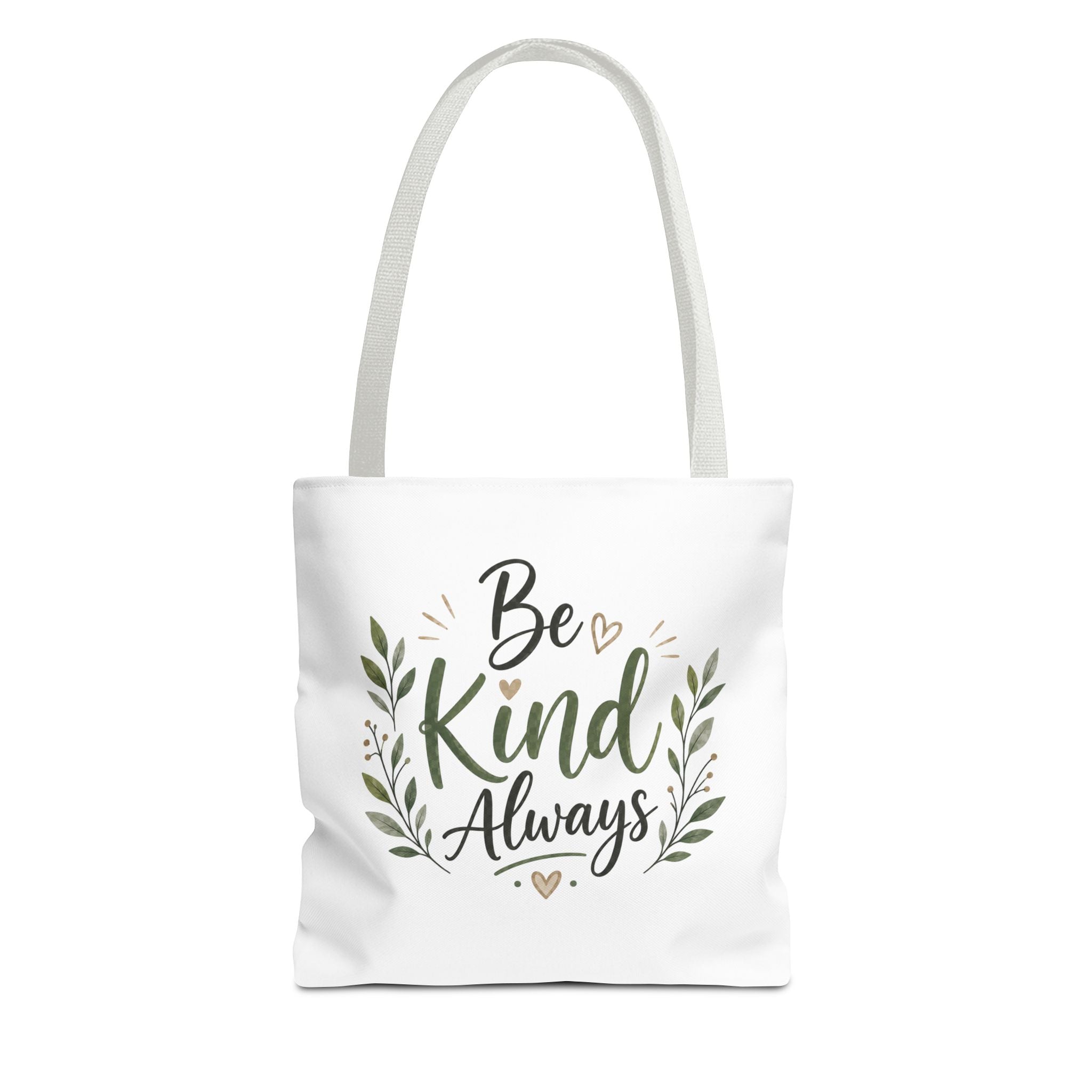 Be Kind Always Tote Bag — Inspirational Canvas Grocery & Gift Tote