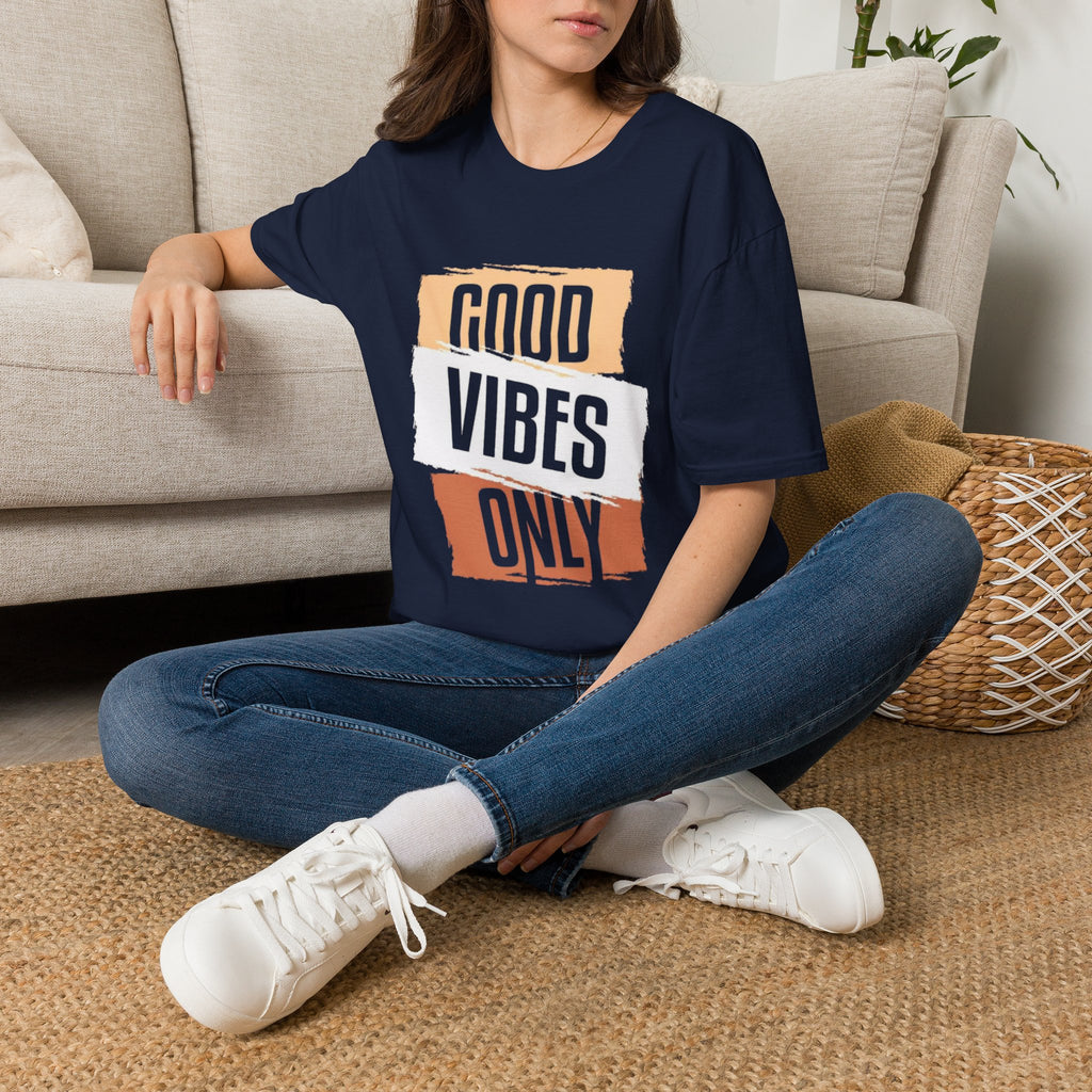 Good Only T-Shirt — Positive Quote Graphic Tee