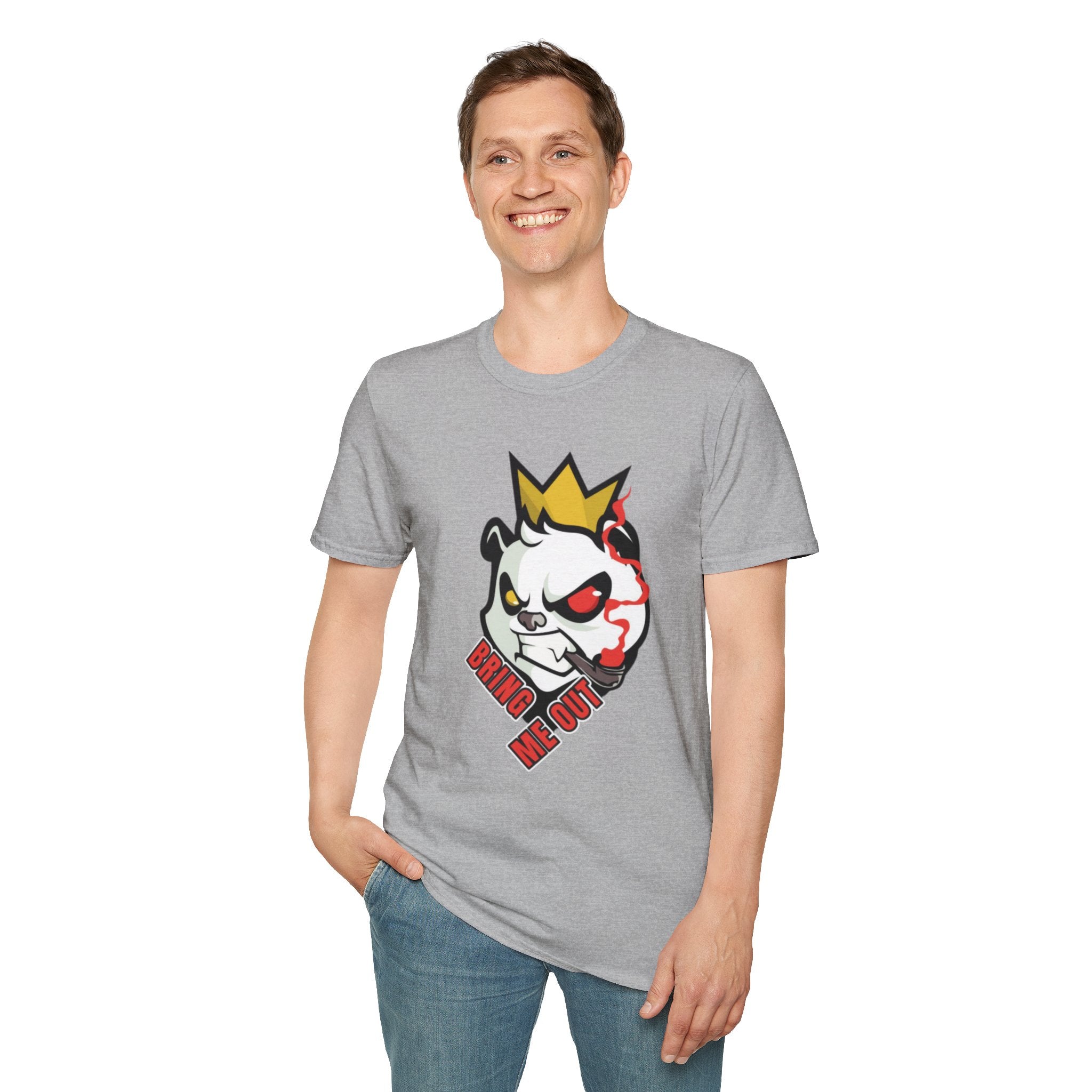 Panda King Graphic Tee — 'Bring Me One' Streetwear T-Shirt