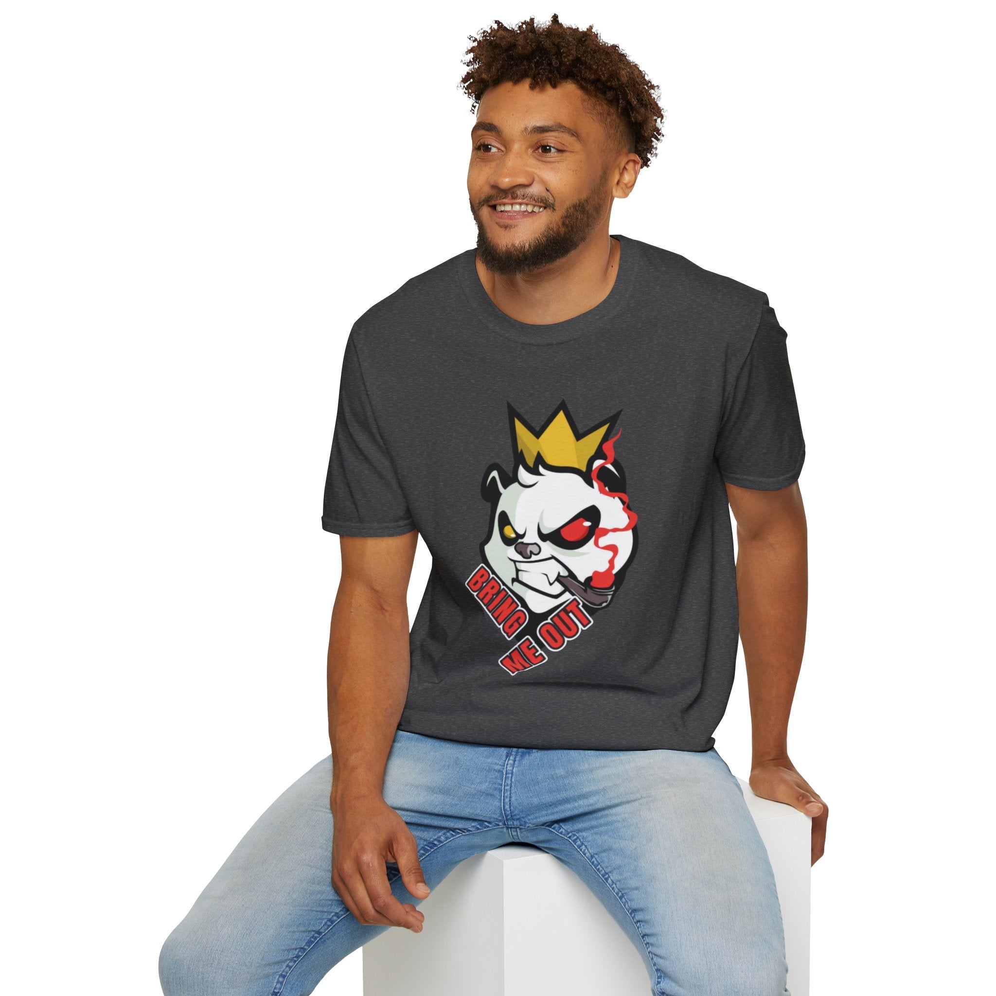 Panda King Graphic Tee — 'Bring Me One' Streetwear T-Shirt