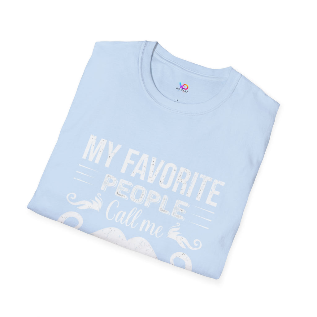 Papa T-Shirt — “My Favorite People Call Me Papa” Vintage Family Gift