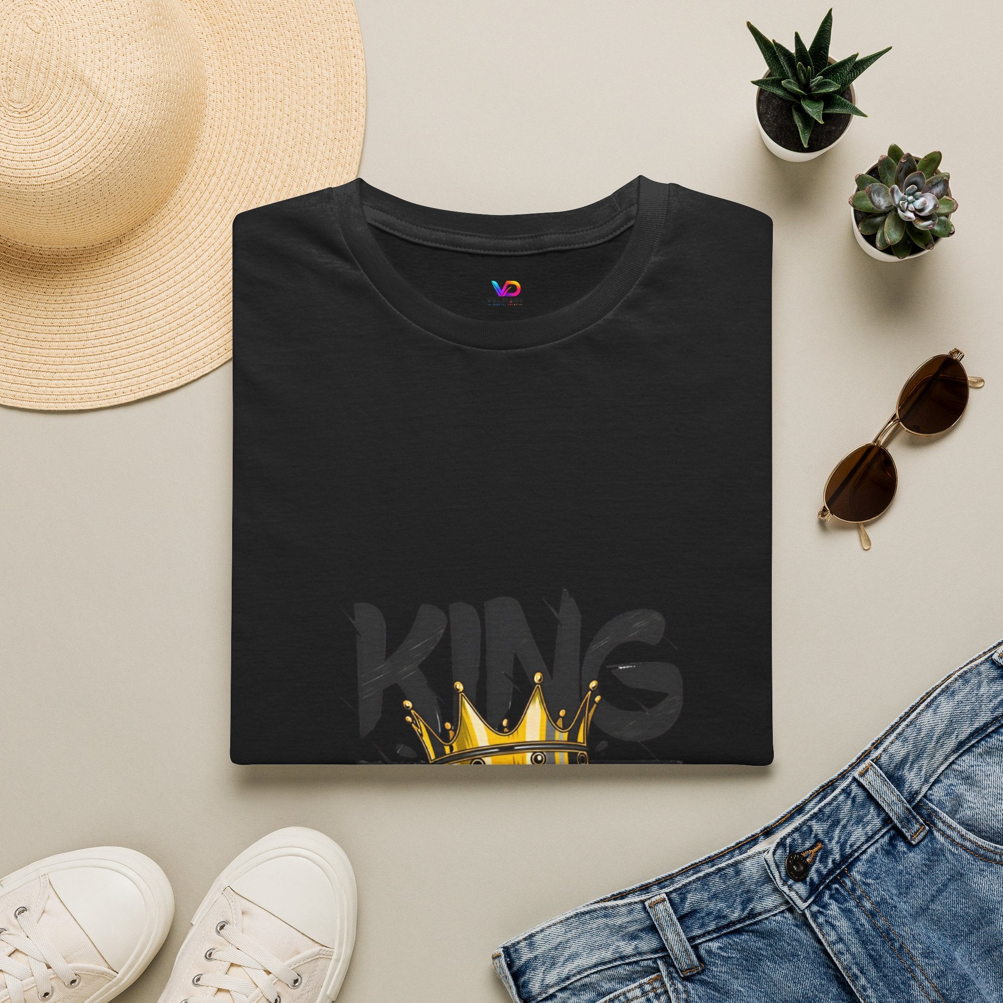 King Alive T-Shirt — Bold Crown Streetwear Tee