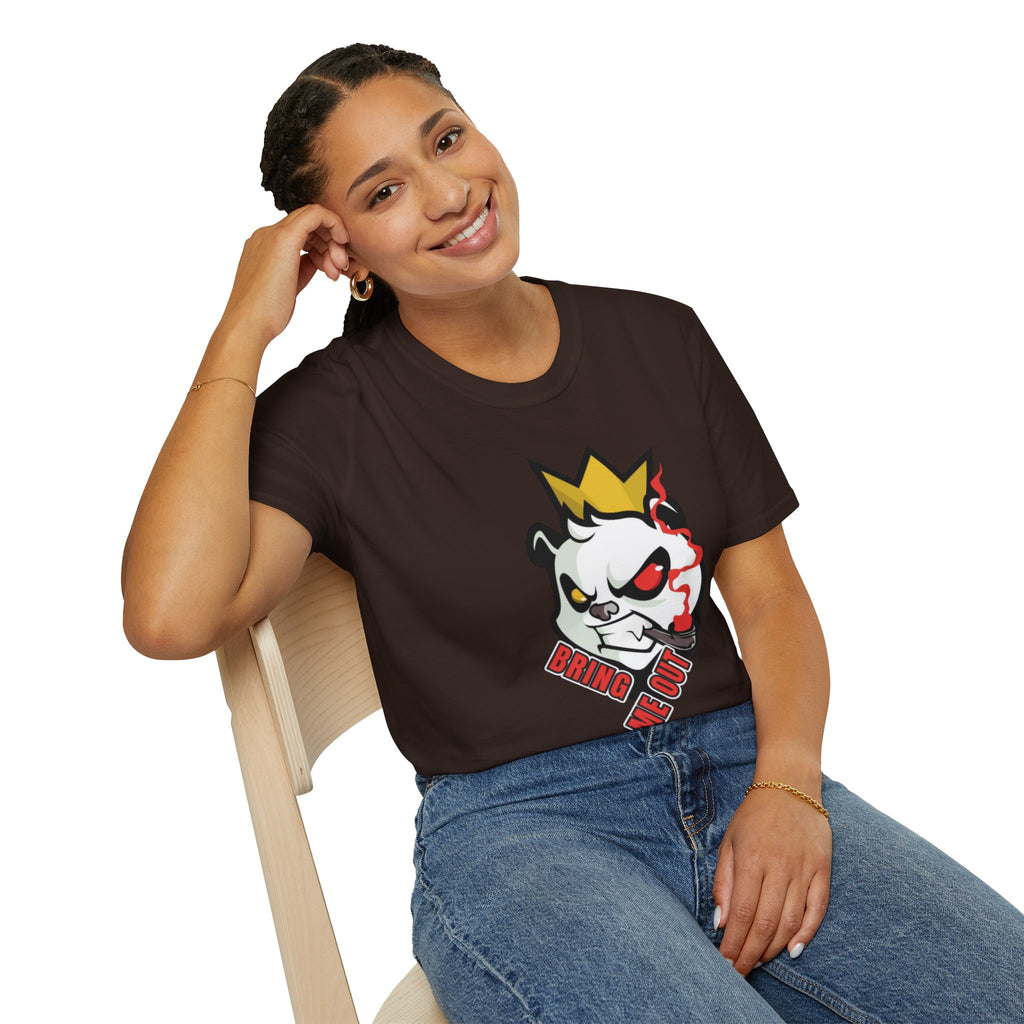 Panda King Graphic Tee — 'Bring Me One' Streetwear T-Shirt