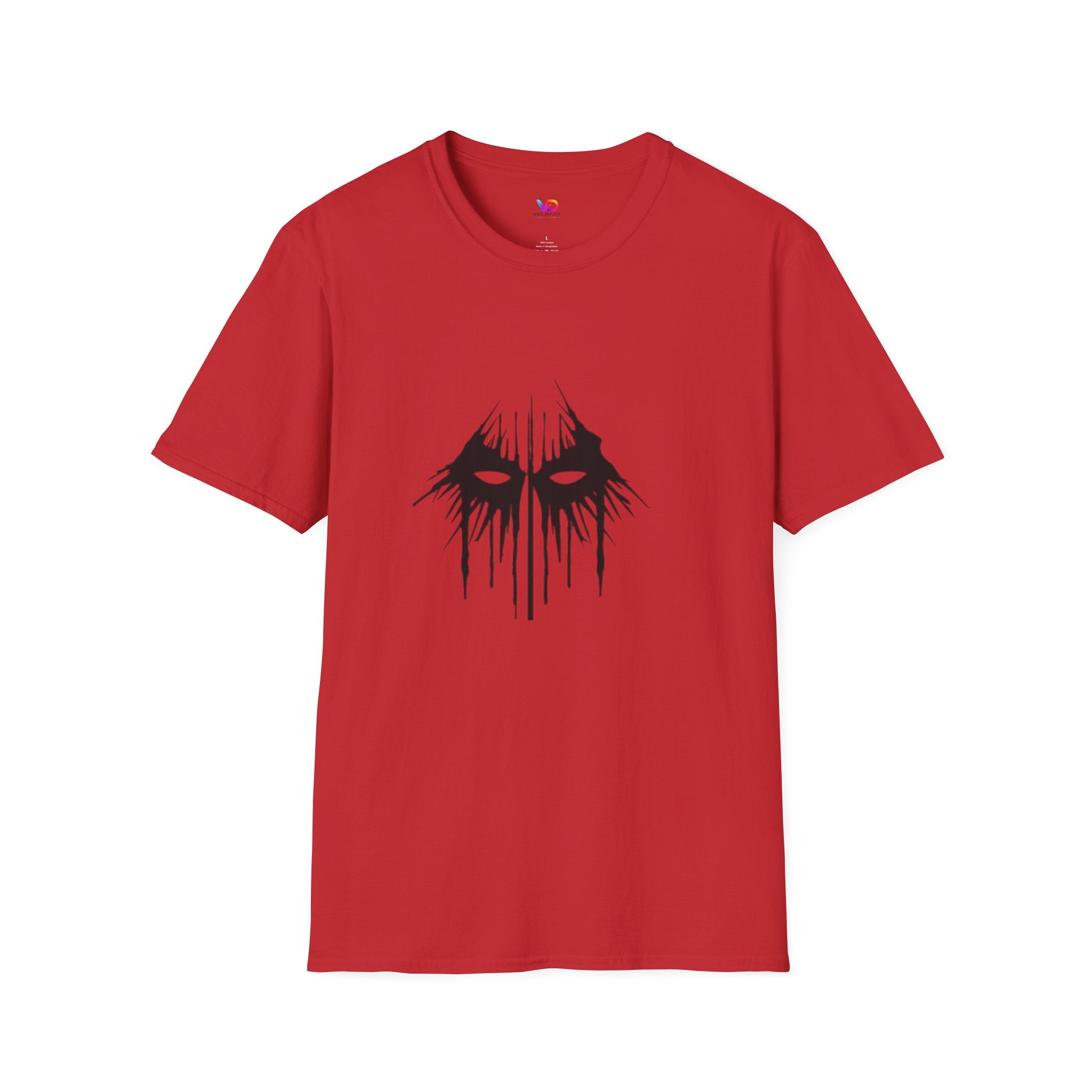 Horror Mask T-Shirt — Dripping Eyes Graphic Tee