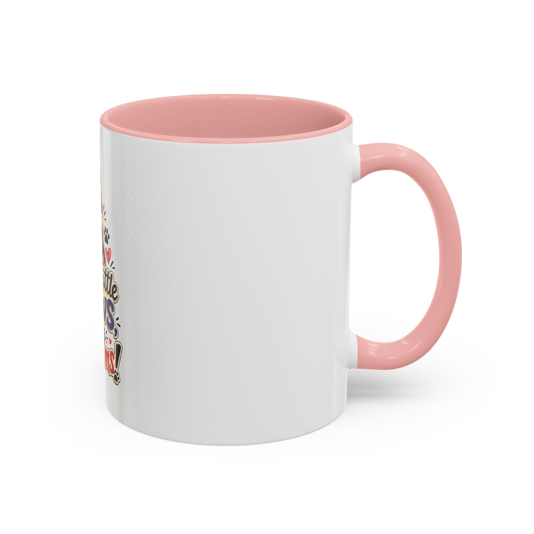 Coffee Mug - "Little Paws, Big Dreams" German Shepherd Puppy Accent Mug (11/15 oz)