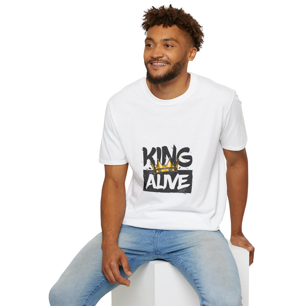 King Alive T-Shirt — Bold Crown Streetwear Tee