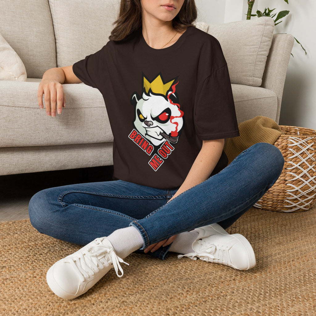 Panda King Graphic Tee — 'Bring Me One' Streetwear T-Shirt