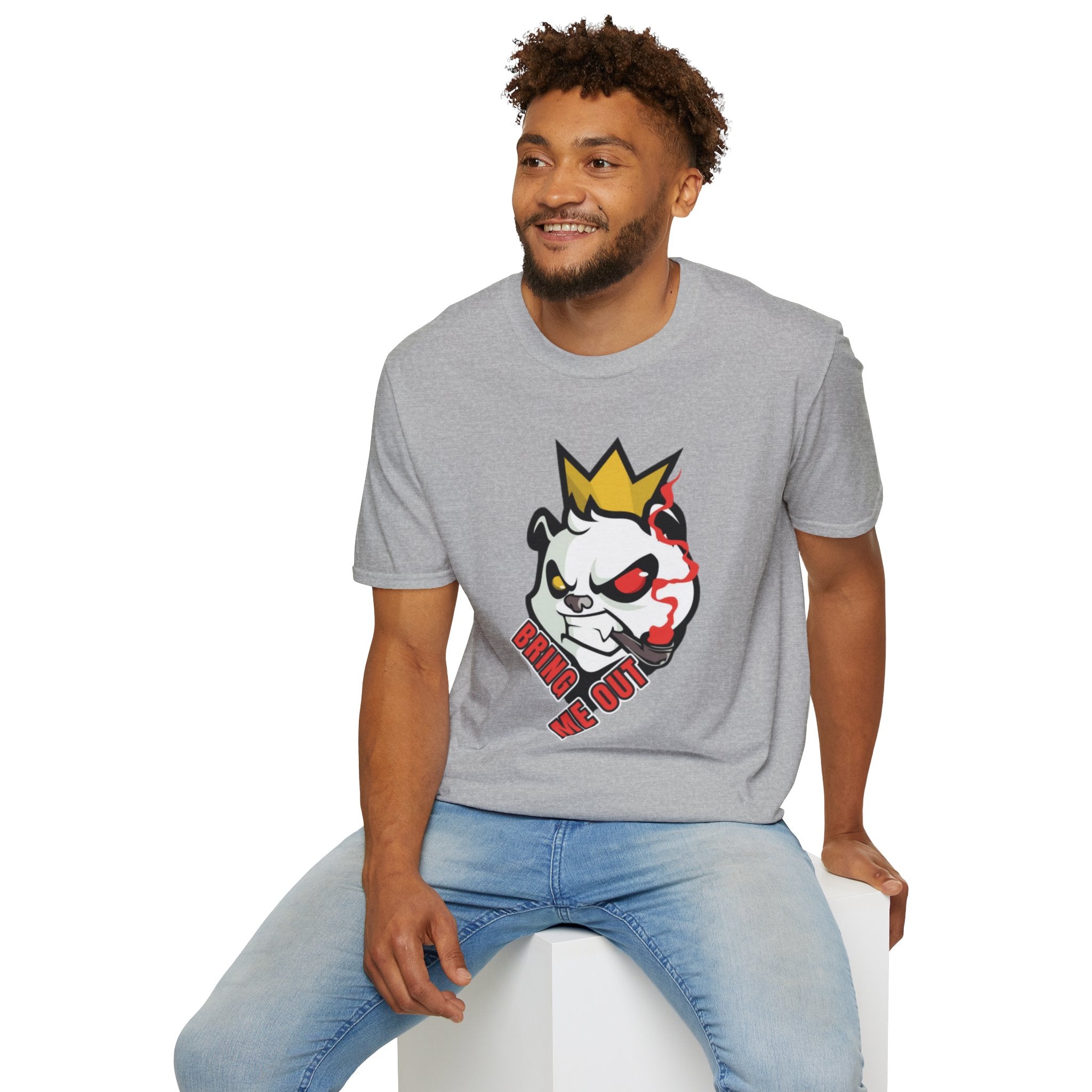 Panda King Graphic Tee — 'Bring Me One' Streetwear T-Shirt