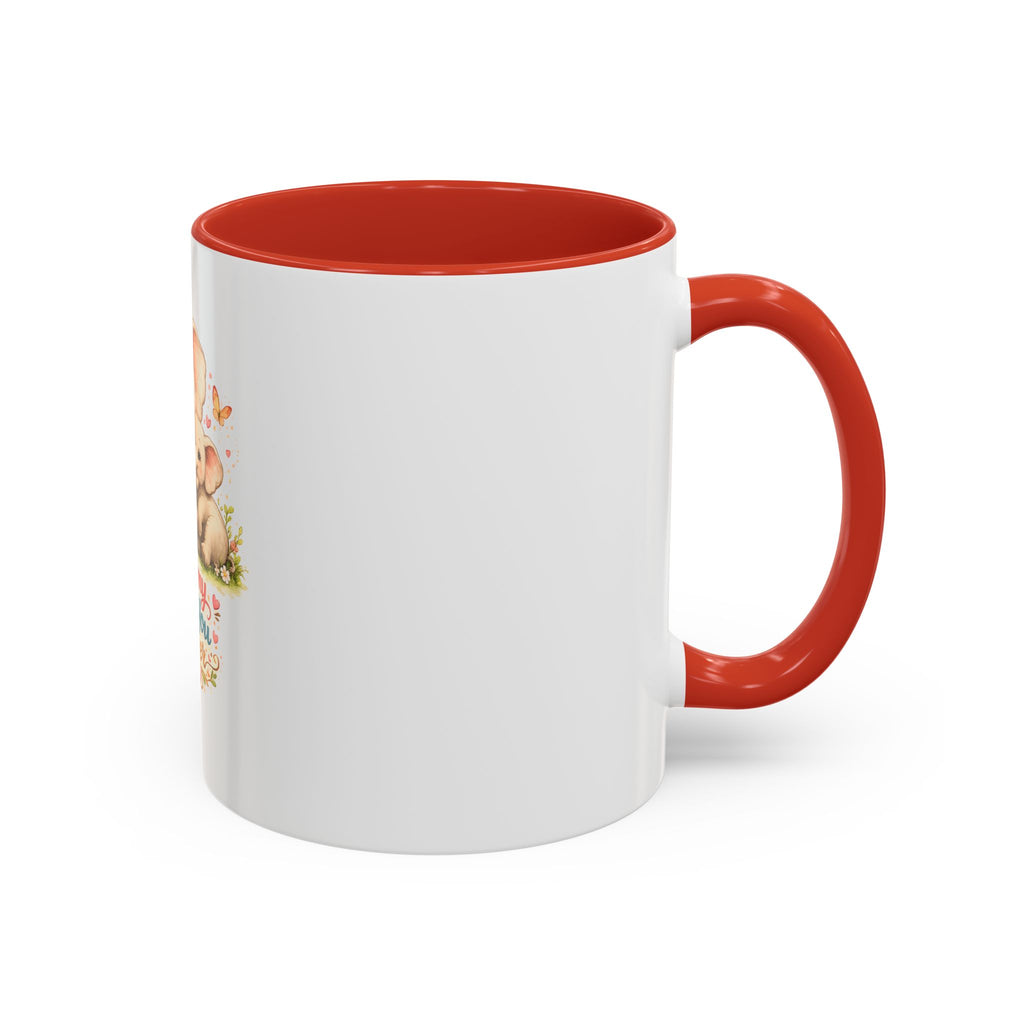 Mommy Loves You Forever Elephant Coffee Mug — Mother's Day, New Mom Gift