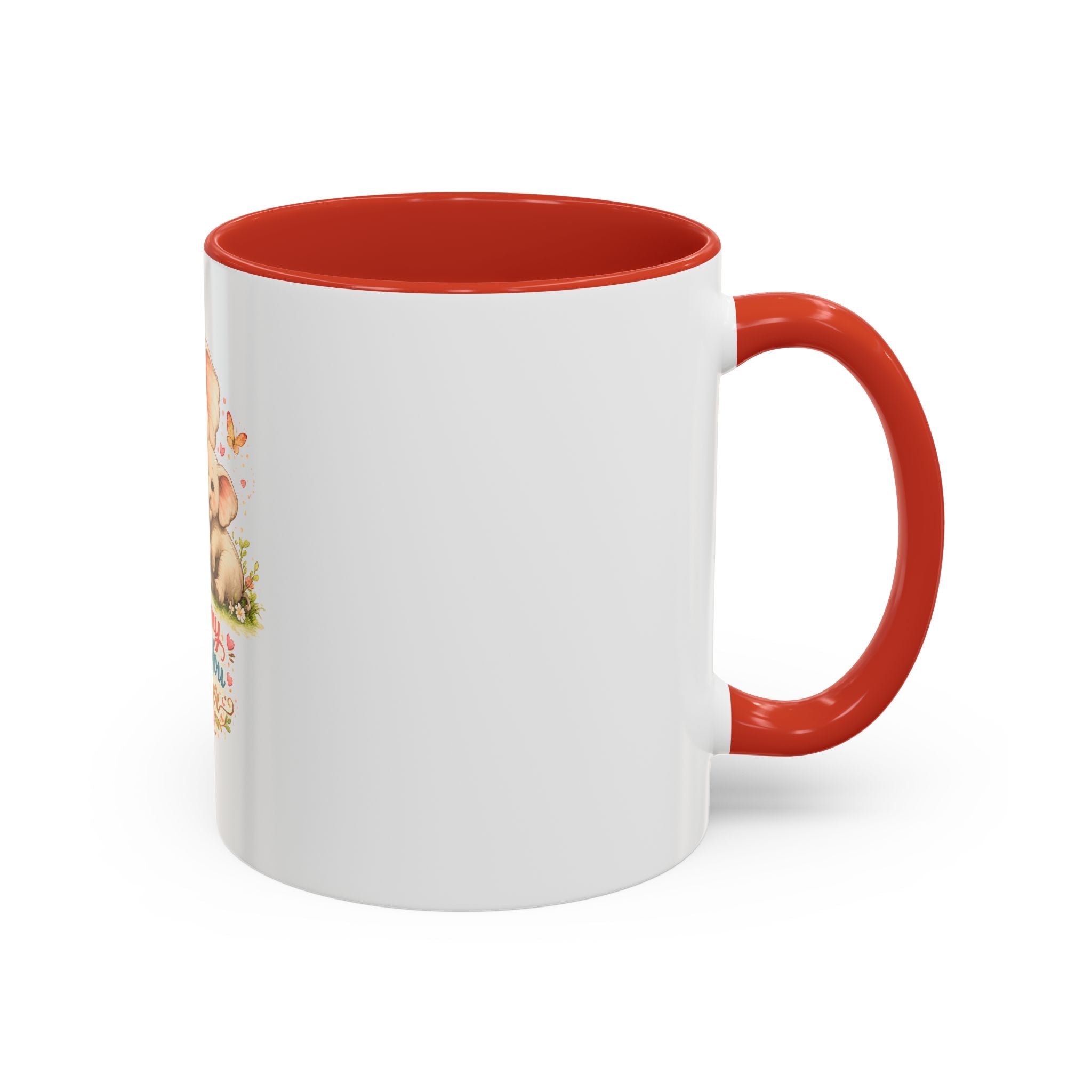 Mommy Loves You Forever Elephant Coffee Mug — Mother's Day, New Mom Gift