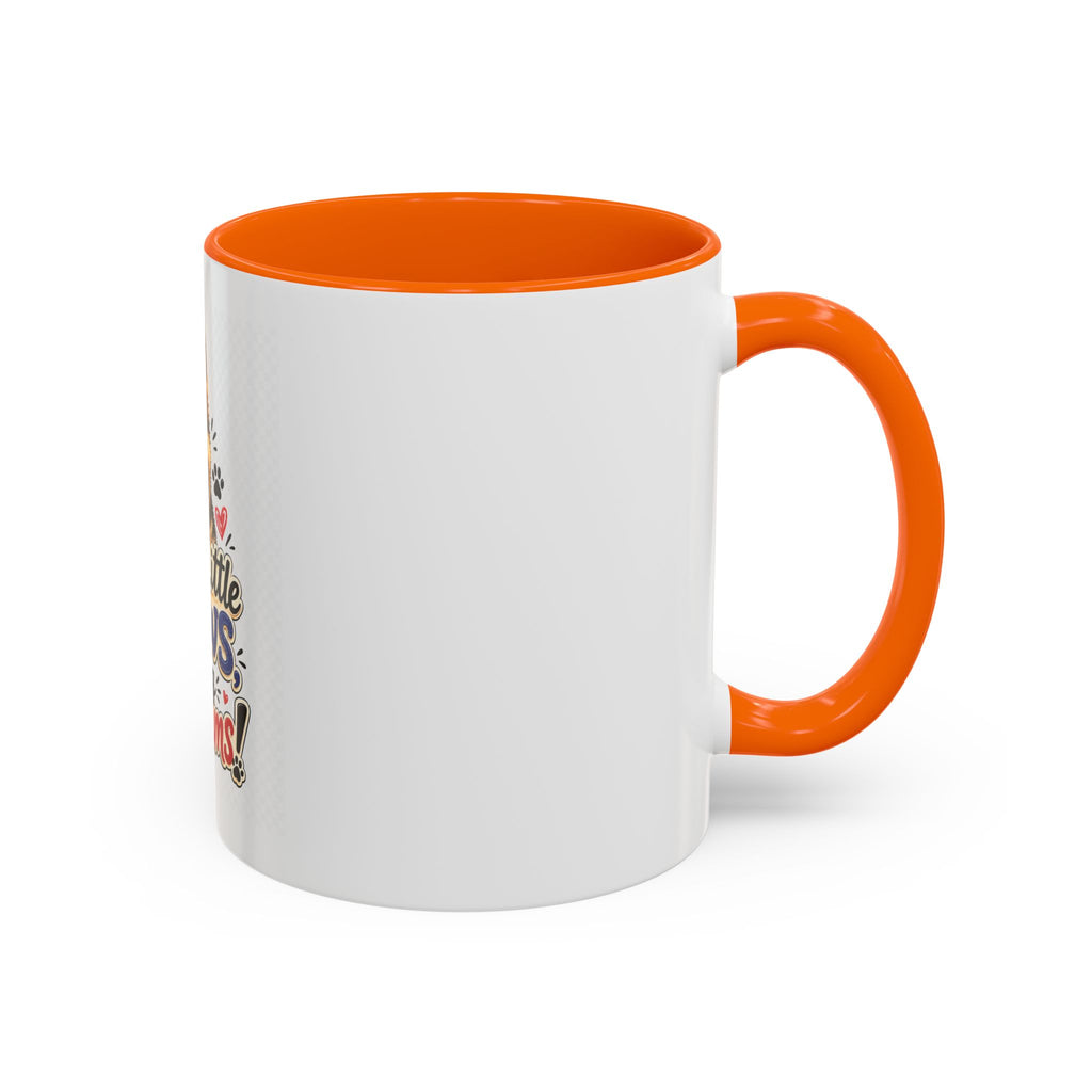 Coffee Mug - "Little Paws, Big Dreams" German Shepherd Puppy Accent Mug (11/15 oz)