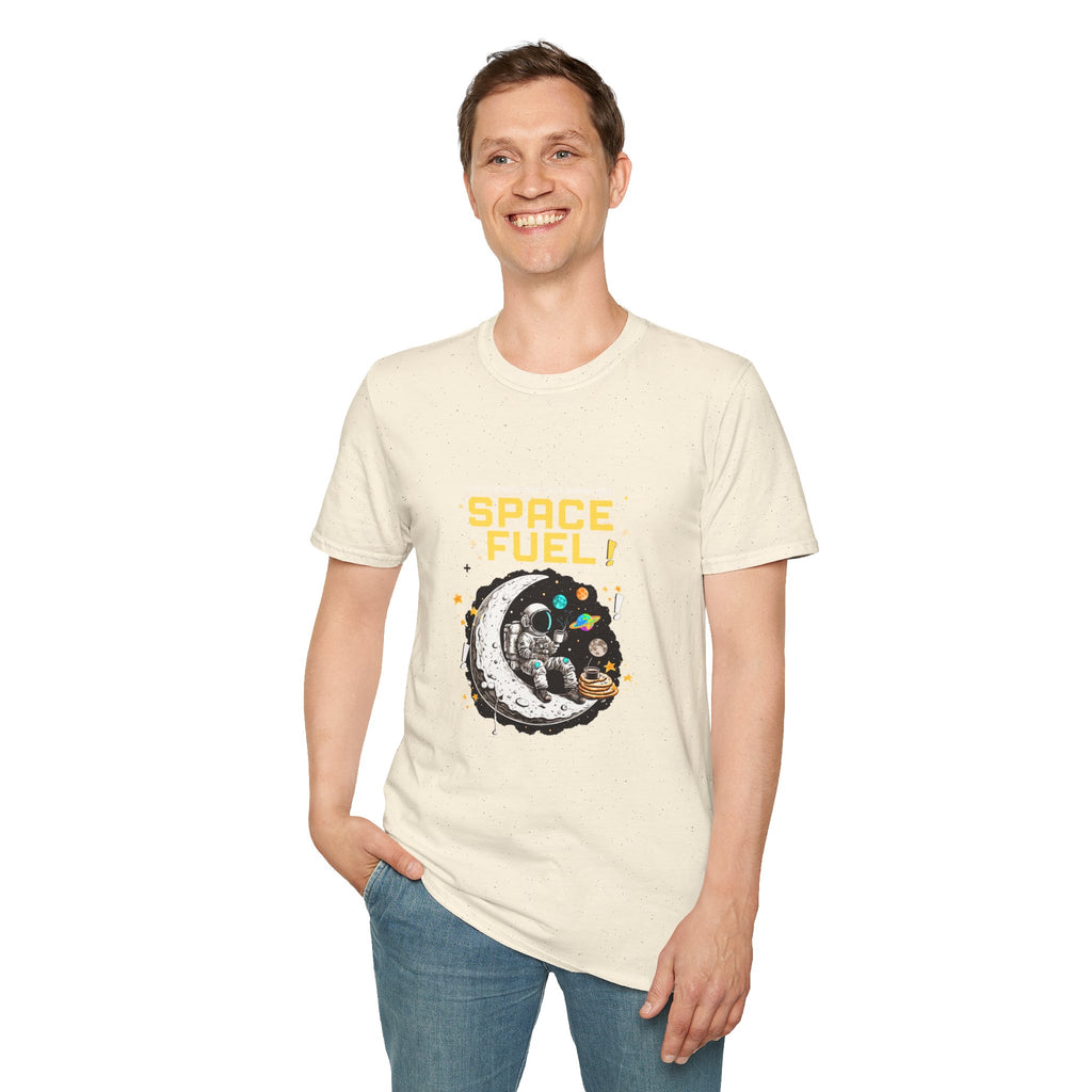 Space Fuel T-Shirt — Retro Planet Donut Graphic Tee