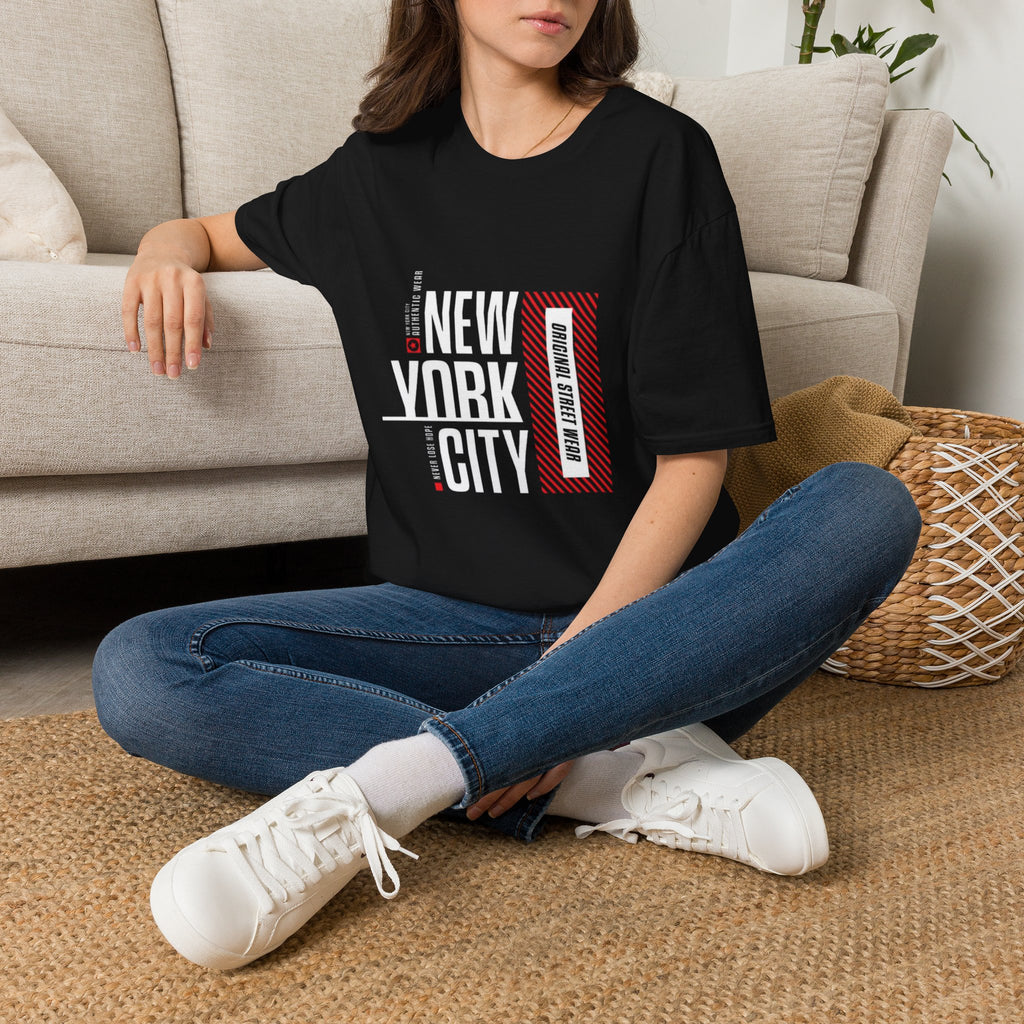 New York City Graphic Tee — Modern Urban Skyline T-Shirt