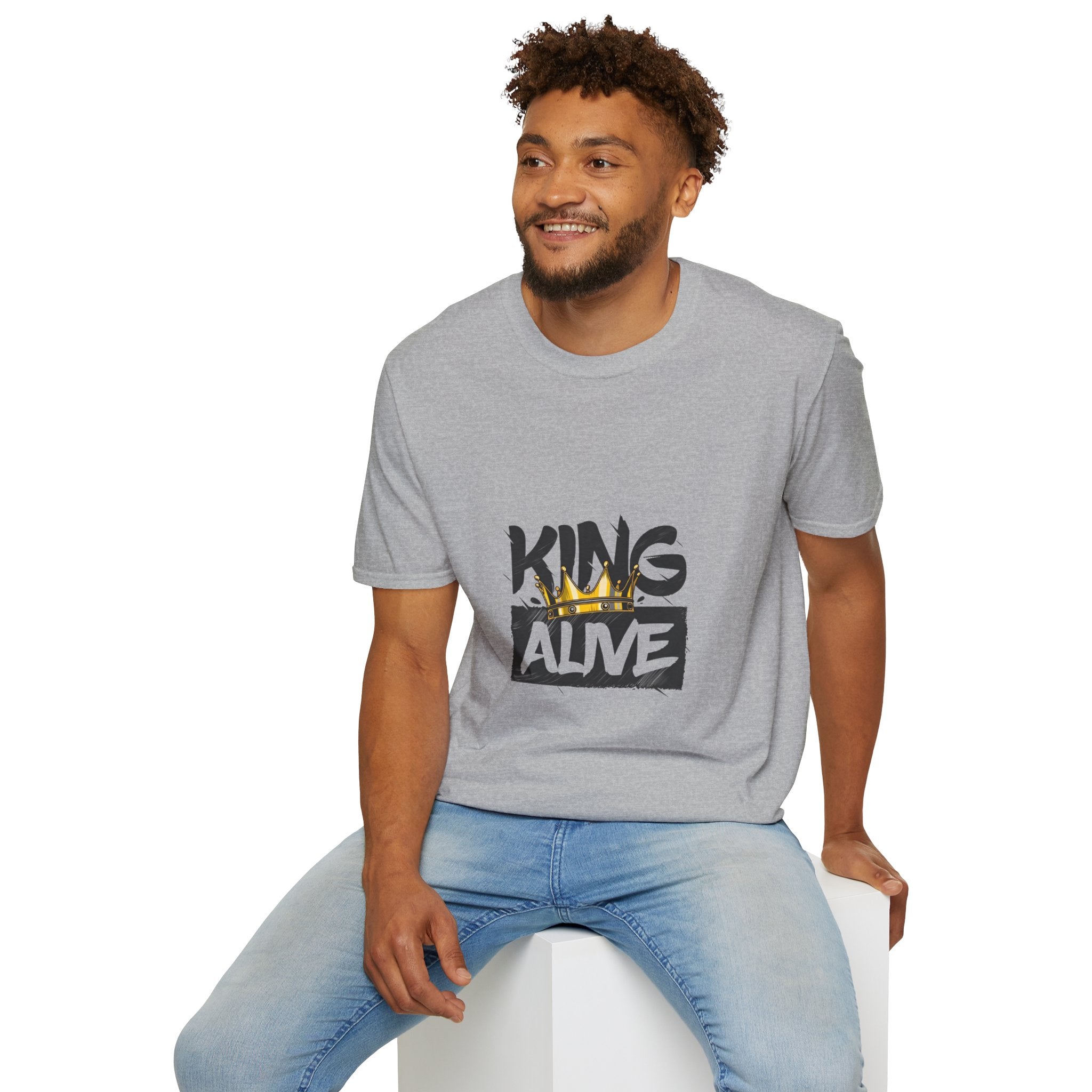 King Alive T-Shirt — Bold Crown Streetwear Tee