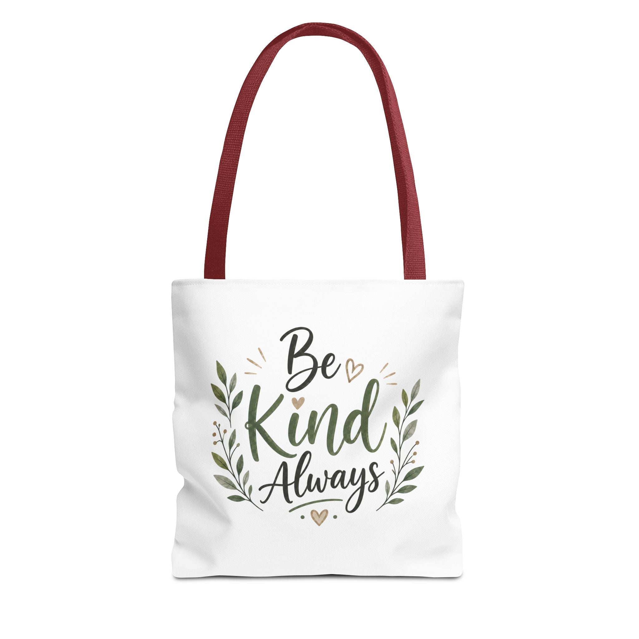 Be Kind Always Tote Bag — Inspirational Canvas Grocery & Gift Tote