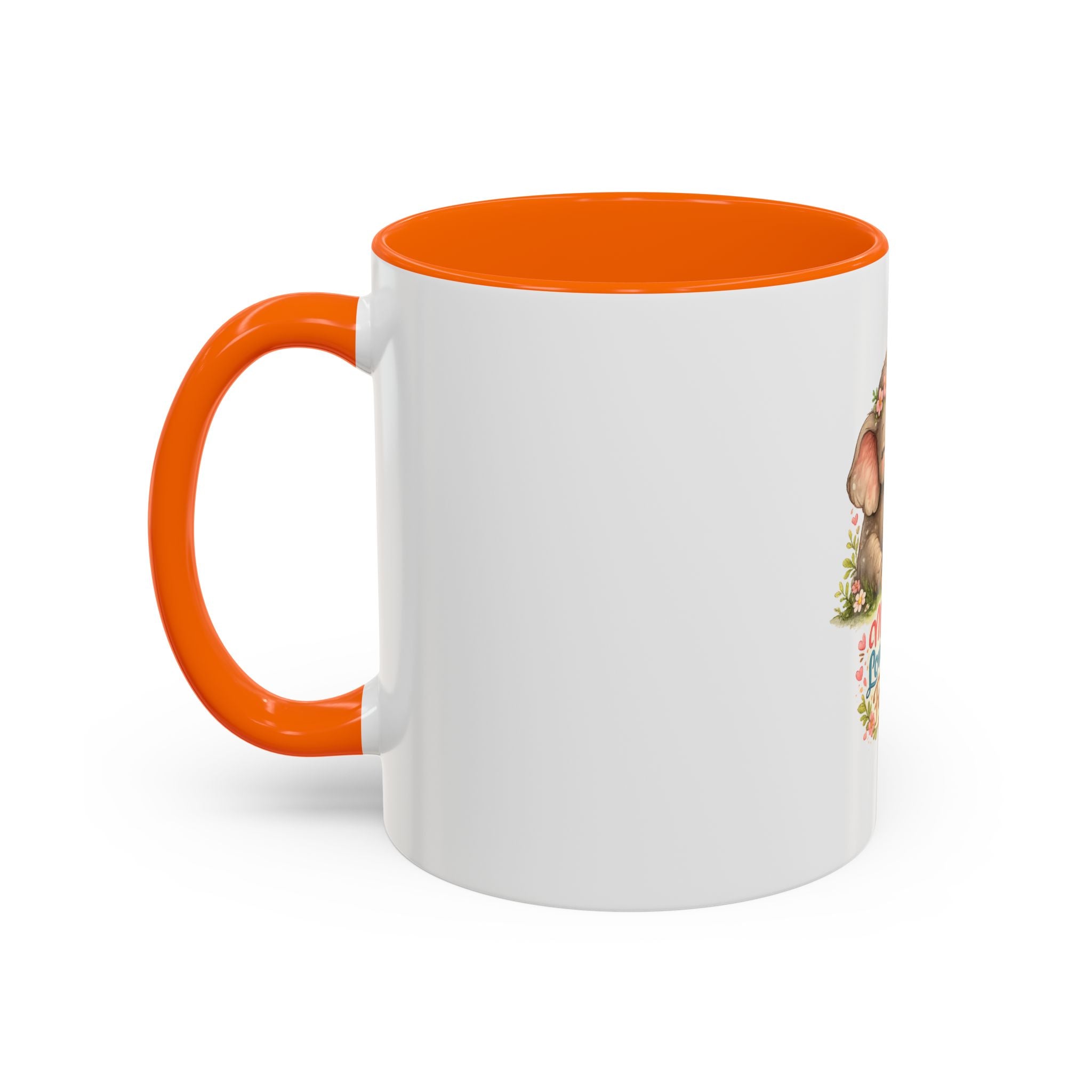 Mommy Loves You Forever Elephant Coffee Mug — Mother's Day, New Mom Gift