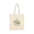 Canvas Tote Bag — "Save the Planet" Eco-Friendly Grocery & Reusable Market Tote