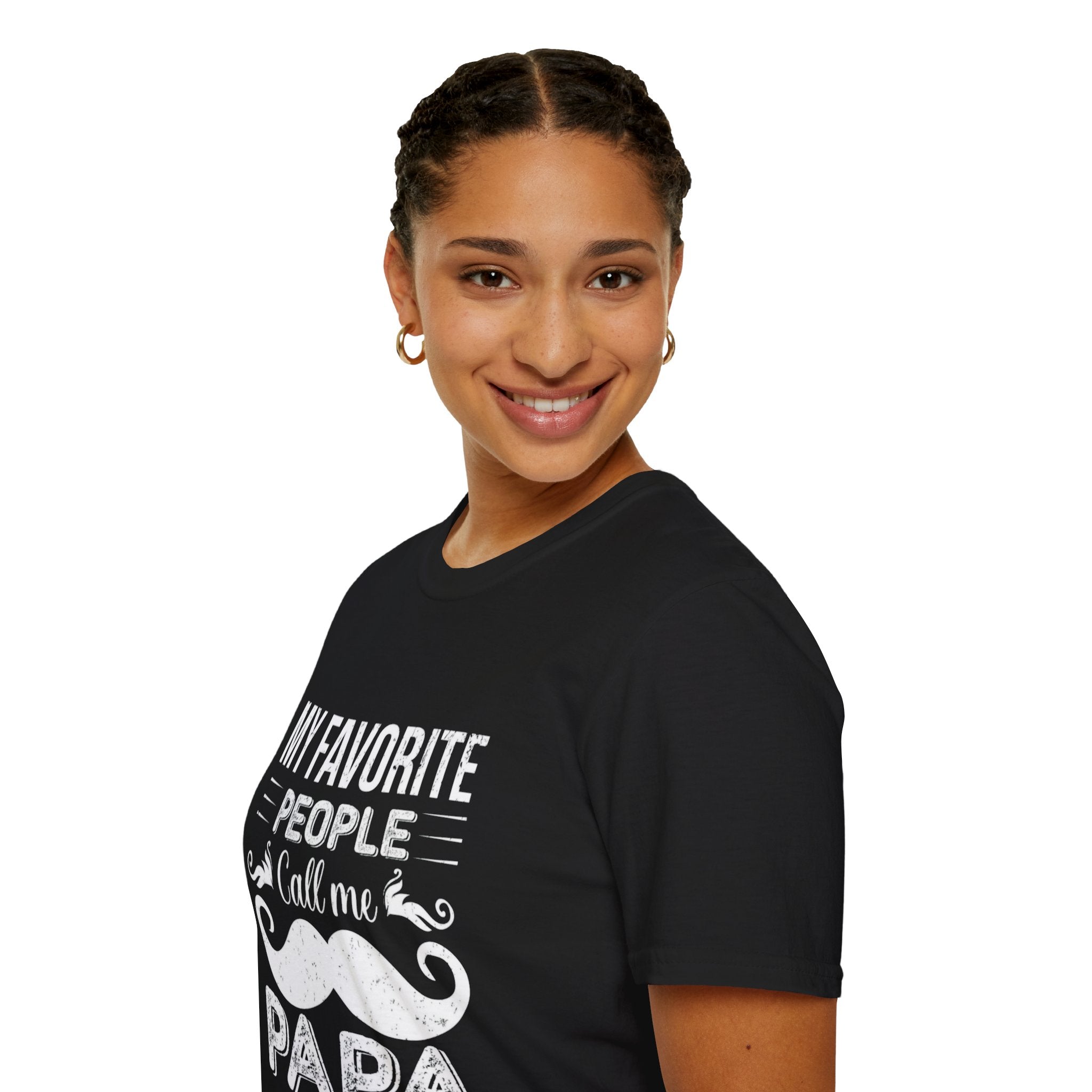Papa T-Shirt — “My Favorite People Call Me Papa” Vintage Family Gift